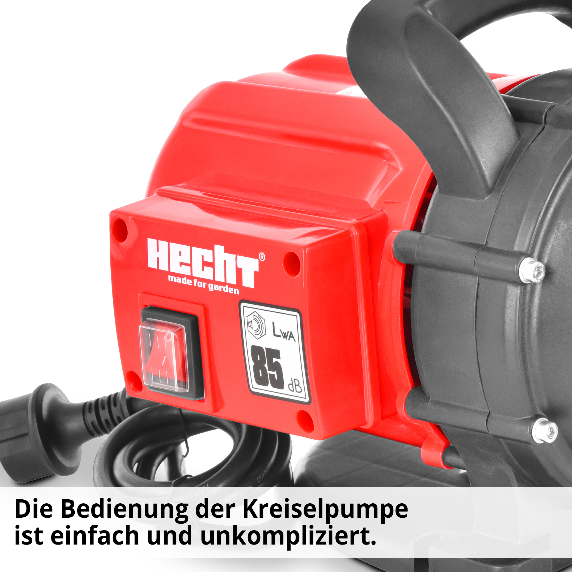 Kreiselpumpe; Unkomplizierte Bedienung