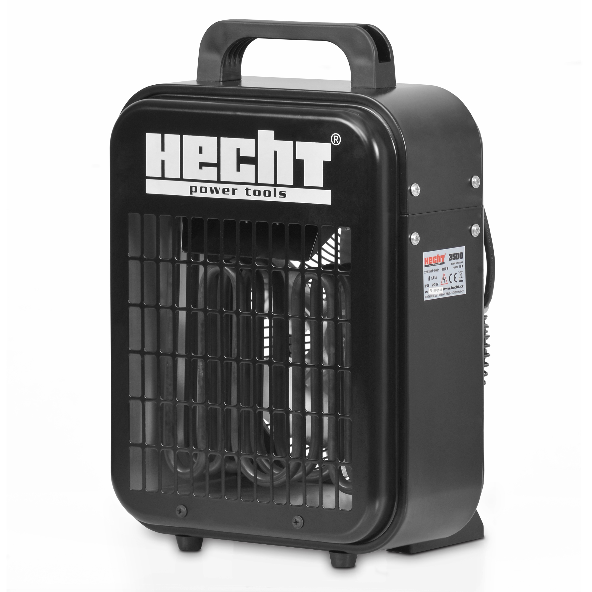 HECHT Heizlüfter 3500 mobiler Heizlüfter mit verstellbaren Heizstufen