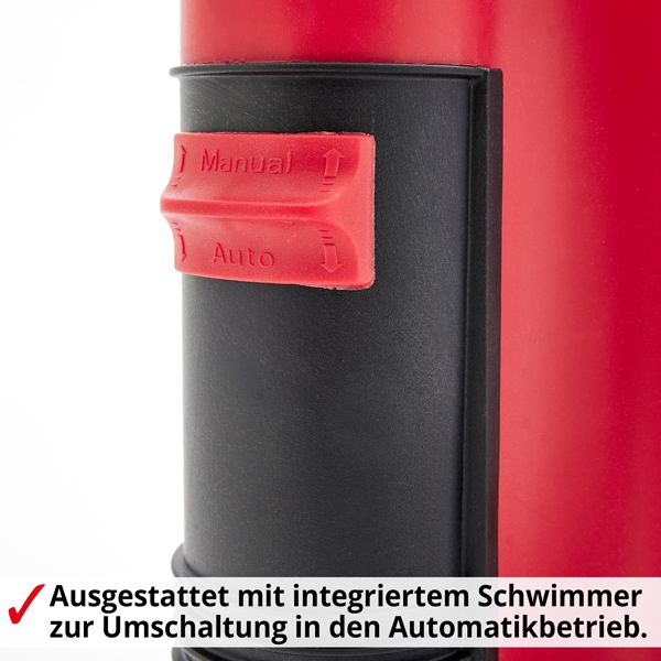 HECHT Tauchpumpe 3775 Tauchpumpe mit integrierten Schwimmer und Automatikbetrieb 