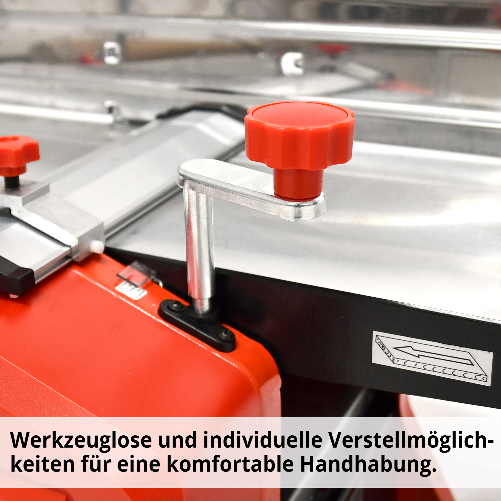 Hecht 8751 Abricht- & Dickenhobel; Werkzeuglose und individuelle Verstellmöglichkeiten für komfortable Handhabung