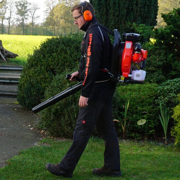 Hecht Benzin-Gartengebläse mit ergonomischem Griff und Kabellos 
