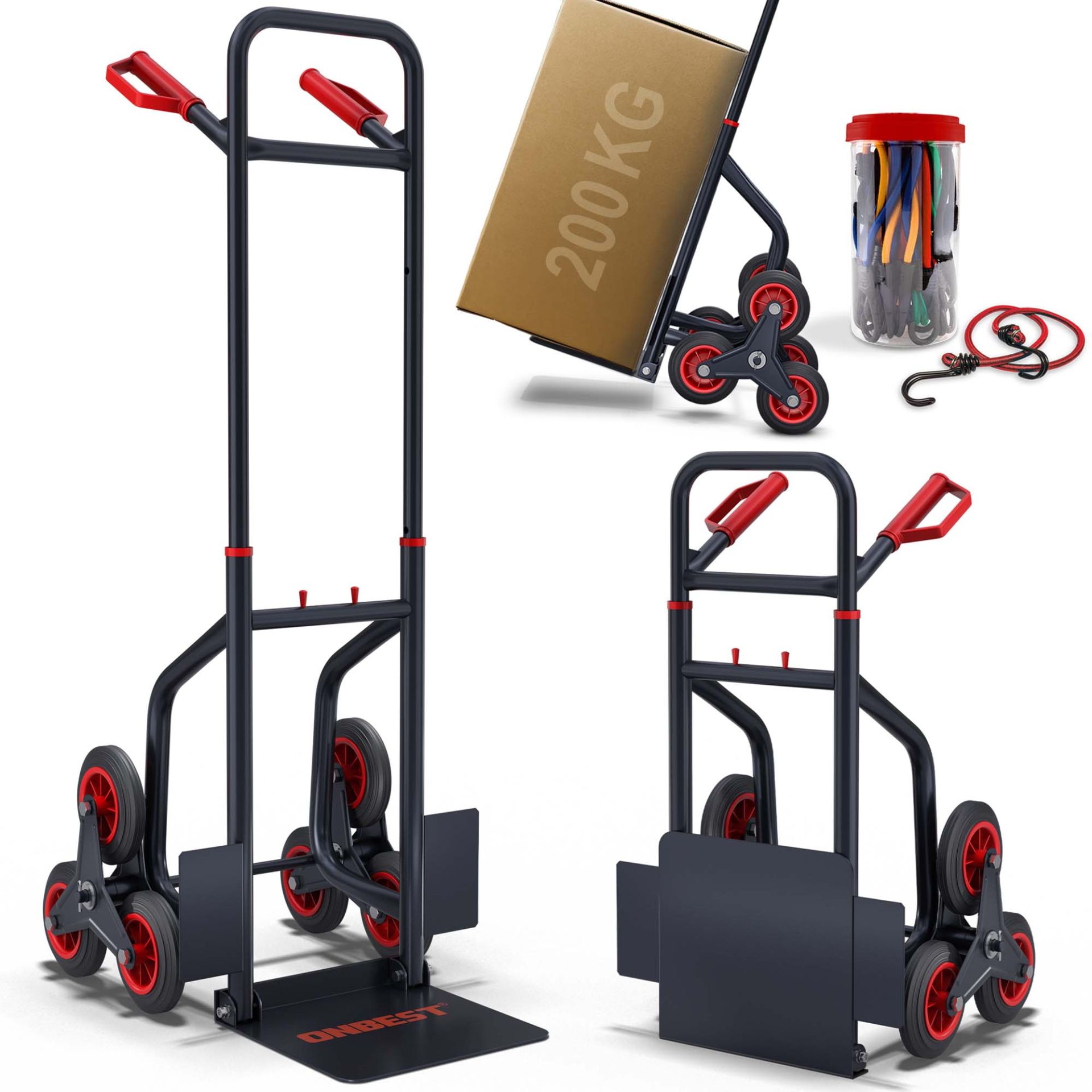 Treppensackkarre klappbar - Vielseitig Einsetzbar Treppensackkarre klappbar - Vielseitig Einsetzbar