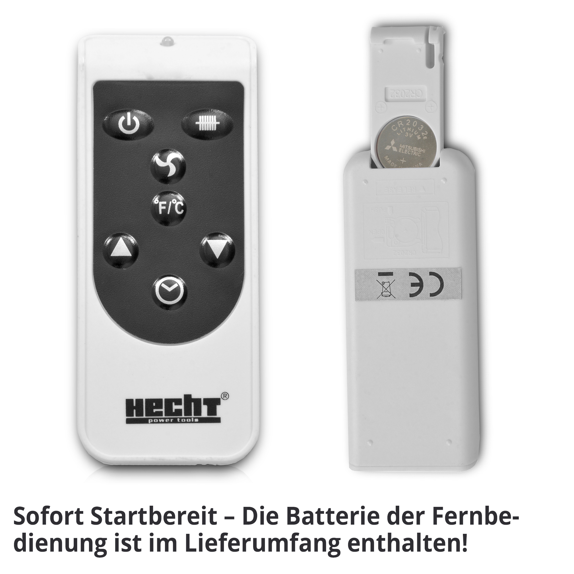 HECHT Elektro Heizung»3623« Elektro Heizung inklusive geladener Fernbedienung 