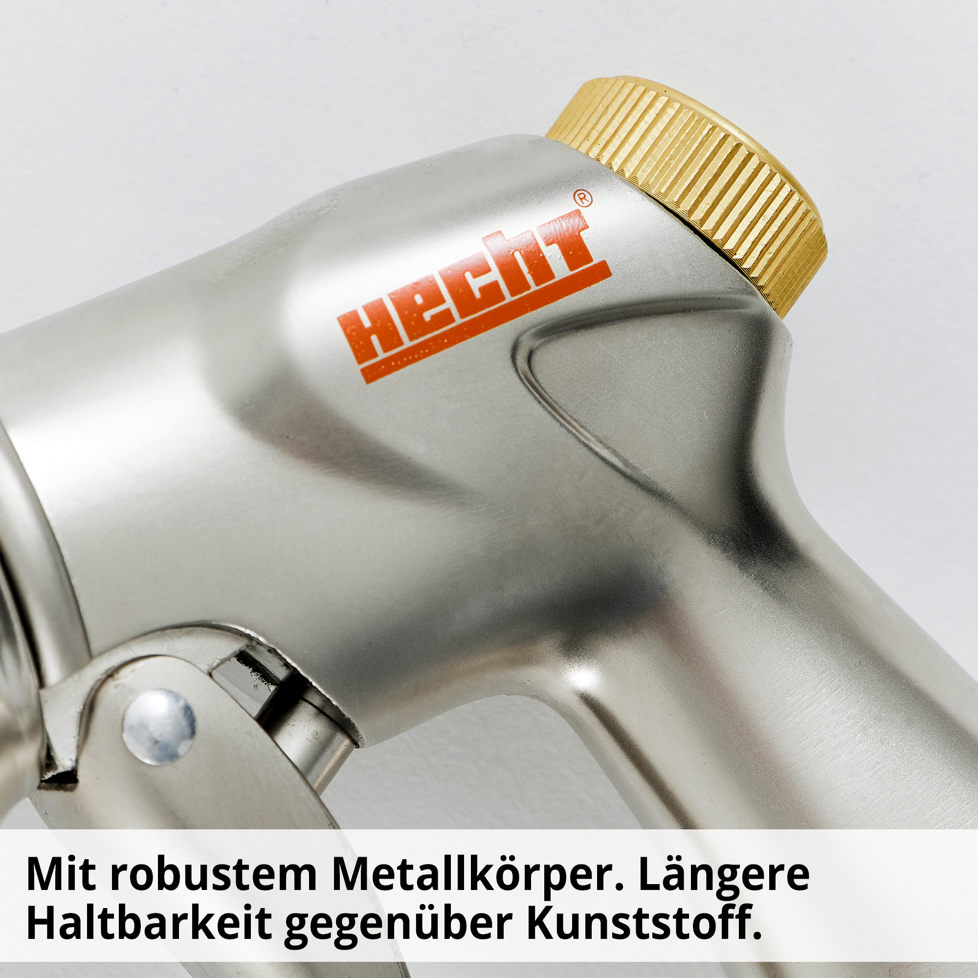 HECHT Handbrause »02096« Handbrause aus robustem Metallkörper