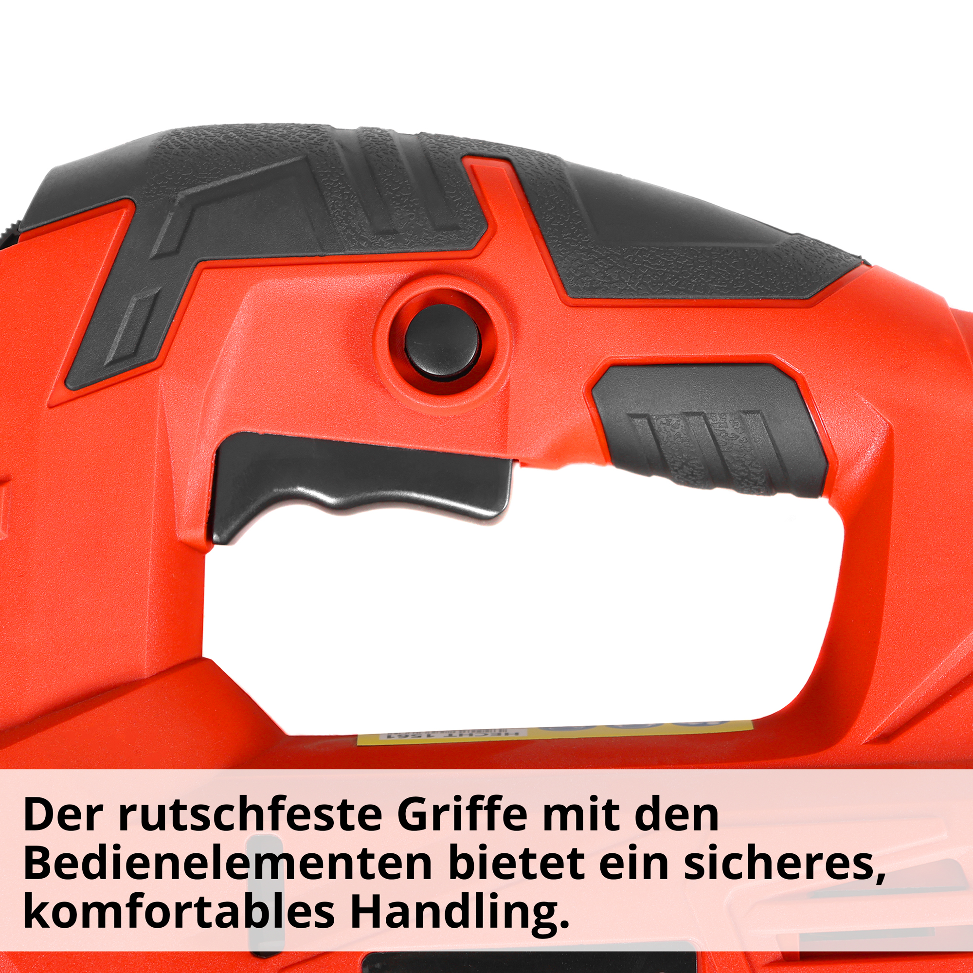 Hecht 1561 Stichsäge mit rutschfesten Griffen mit Bedienelementen für komfortables Handling