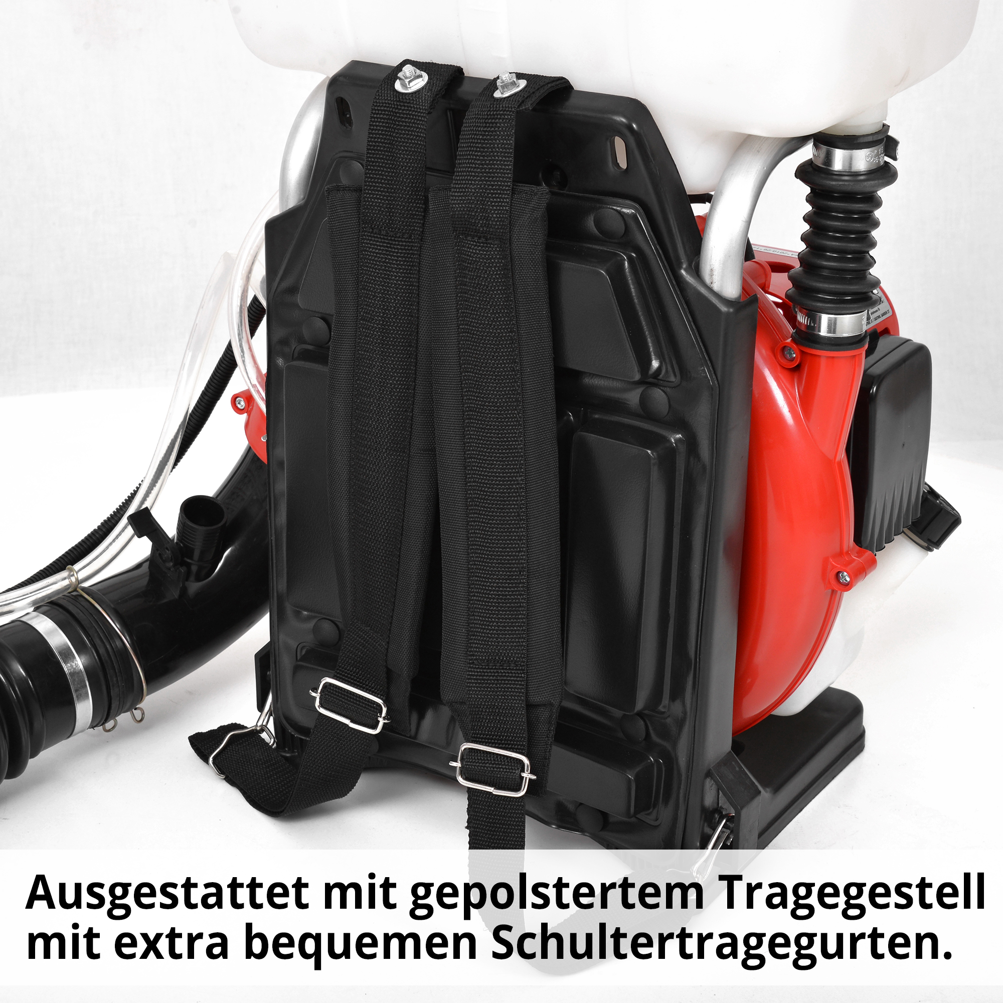 HECHT Benzin Motor Rücken Spritze 459 mit gepolsterten Schultergurten