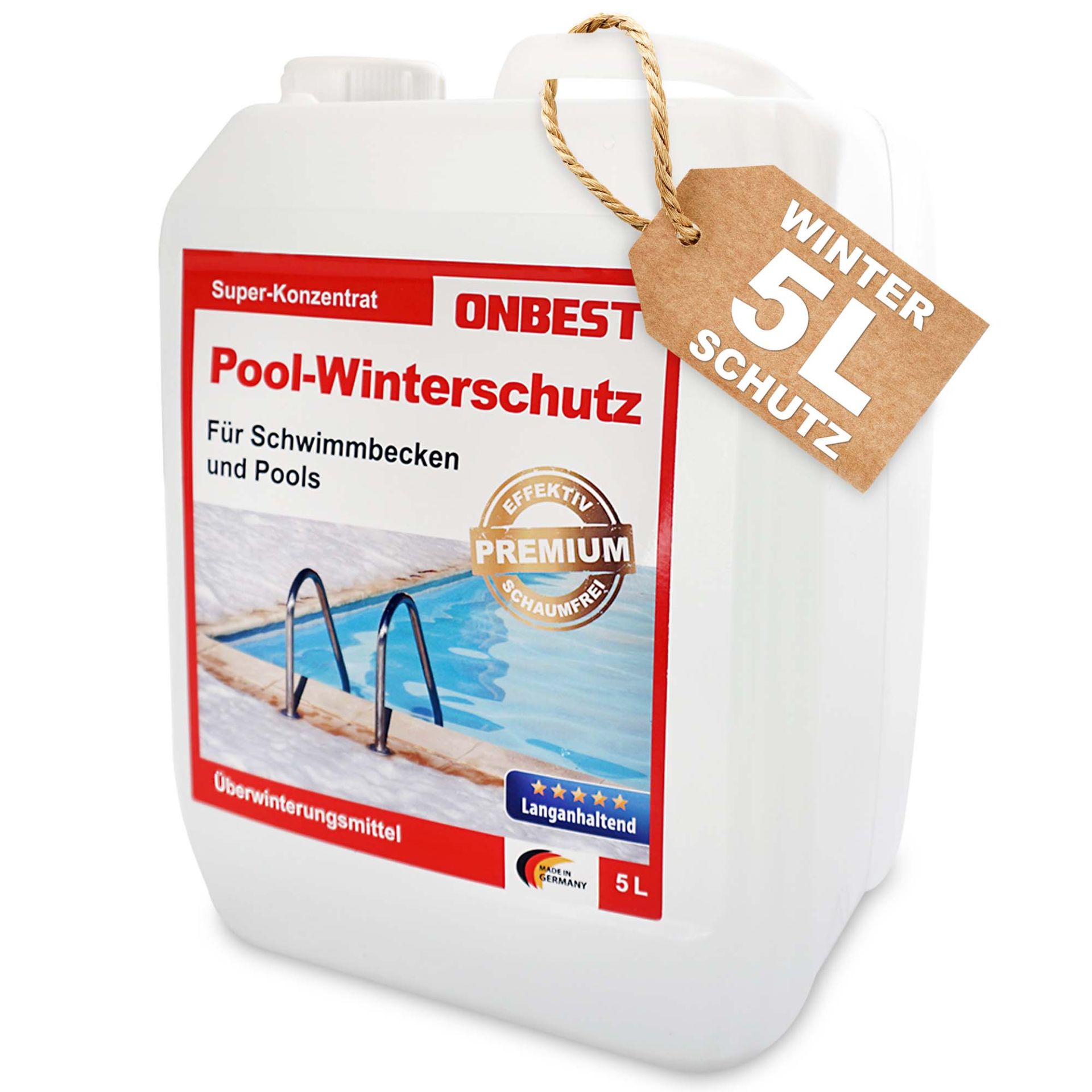 Pool Winterschutz 5L - Sicher und zuverlässig Pool Winterschutz 5L - Sicher und zuverlässig