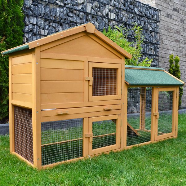 Hasenstall Villa Zooprinz Großer Hasenstall mehrstöckig