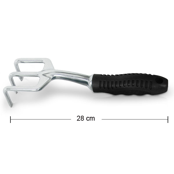 Gartenwerkzeugset; Gartenharke 28 Zentimeter lang
