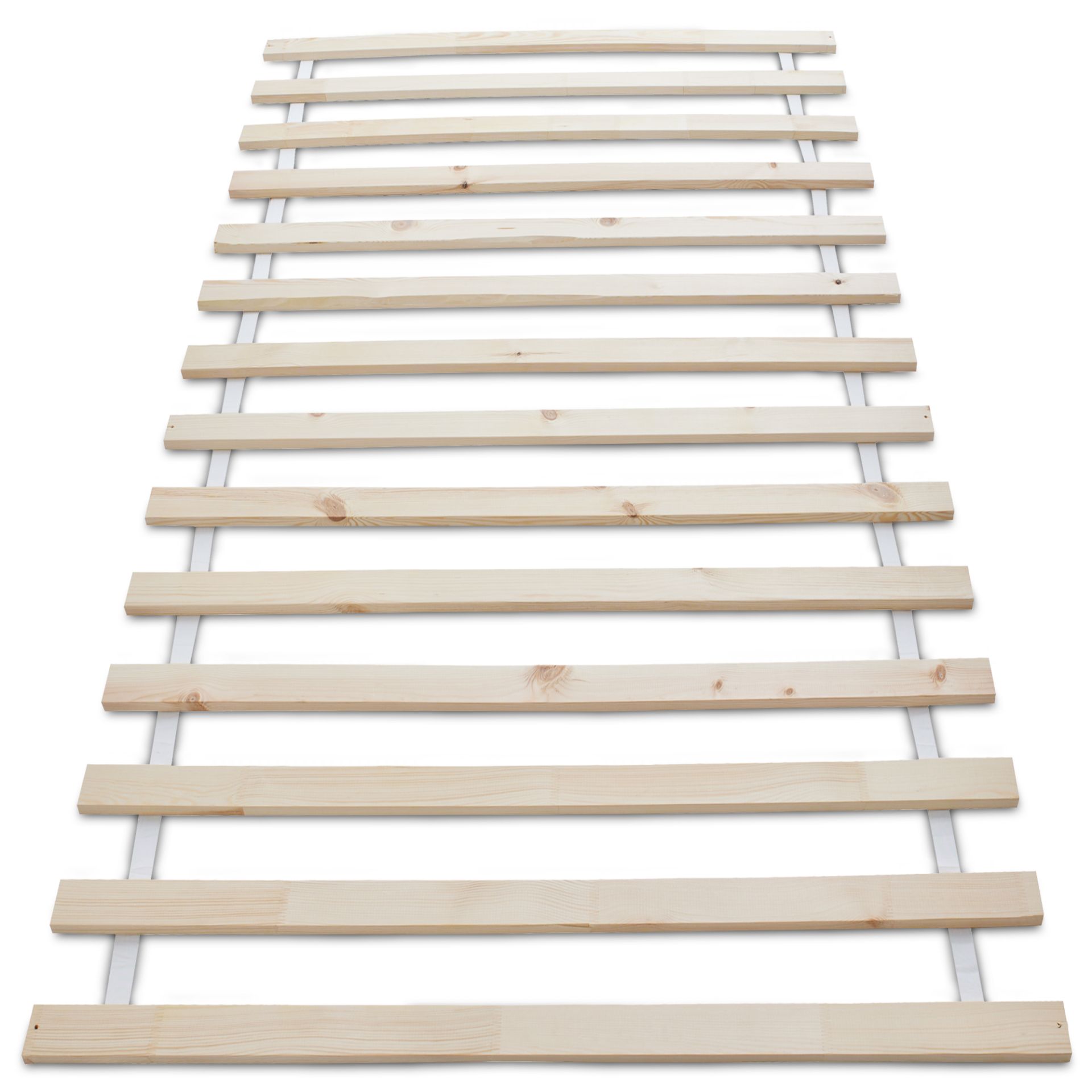Robuster Lattenrost 140x200 cm mit 14 Vollholzlatten zur optimalen Belüftung der Matratze