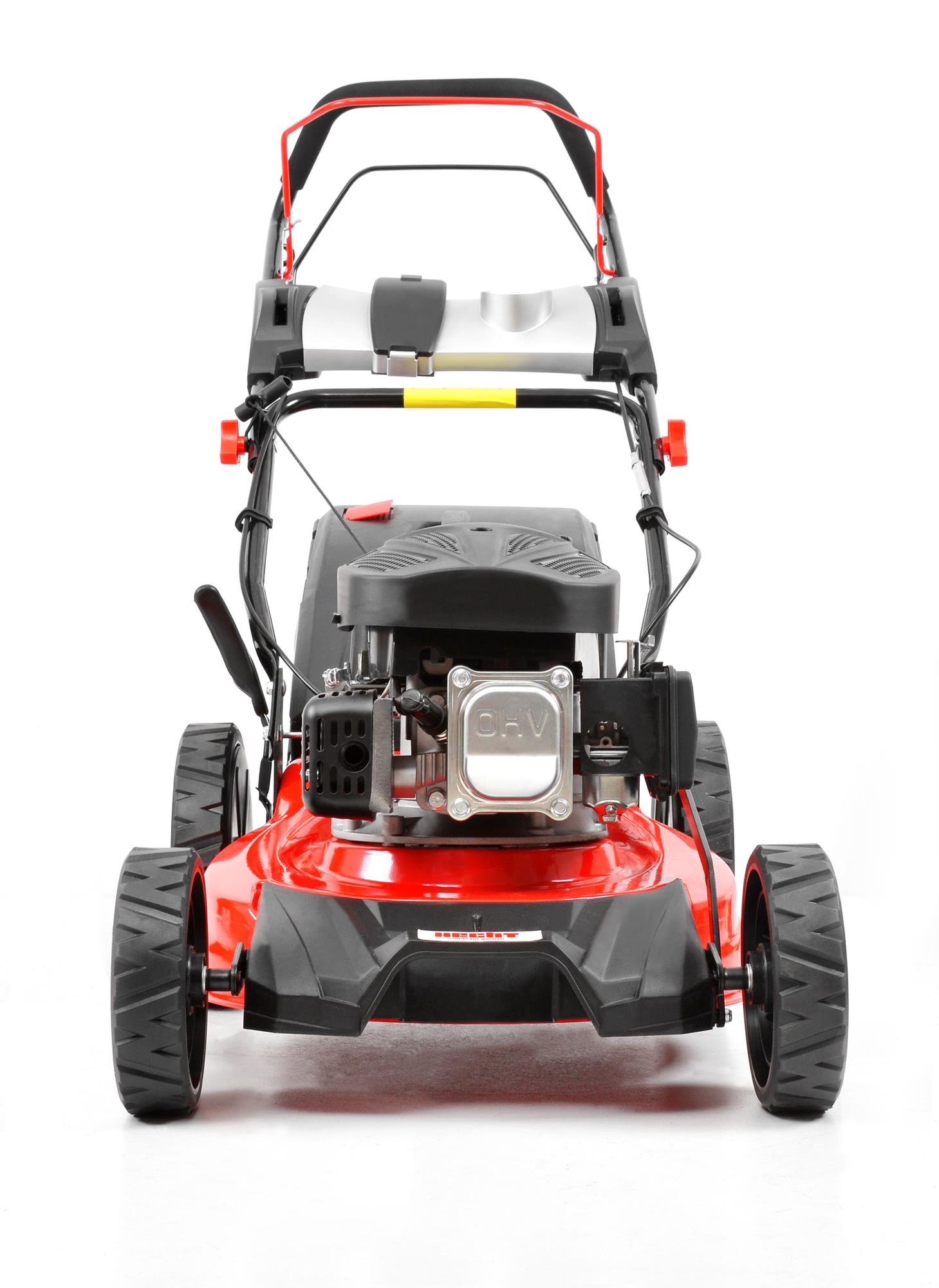 Hecht Benzin-Rasenmäher 543 SX mit 42 cm schnittbreite und 8-stufige Höhenverstellung 