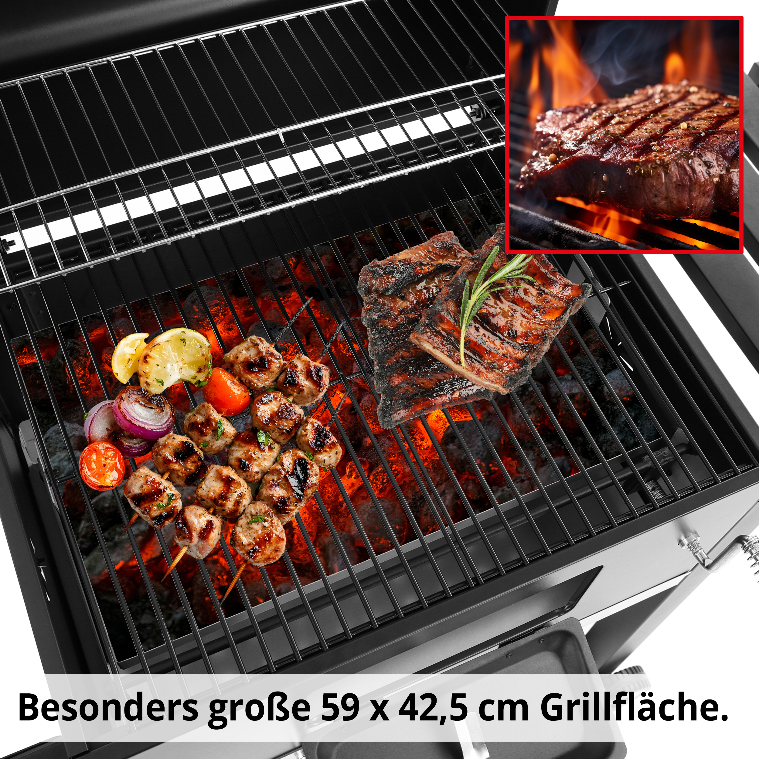 Holzkohlegrill