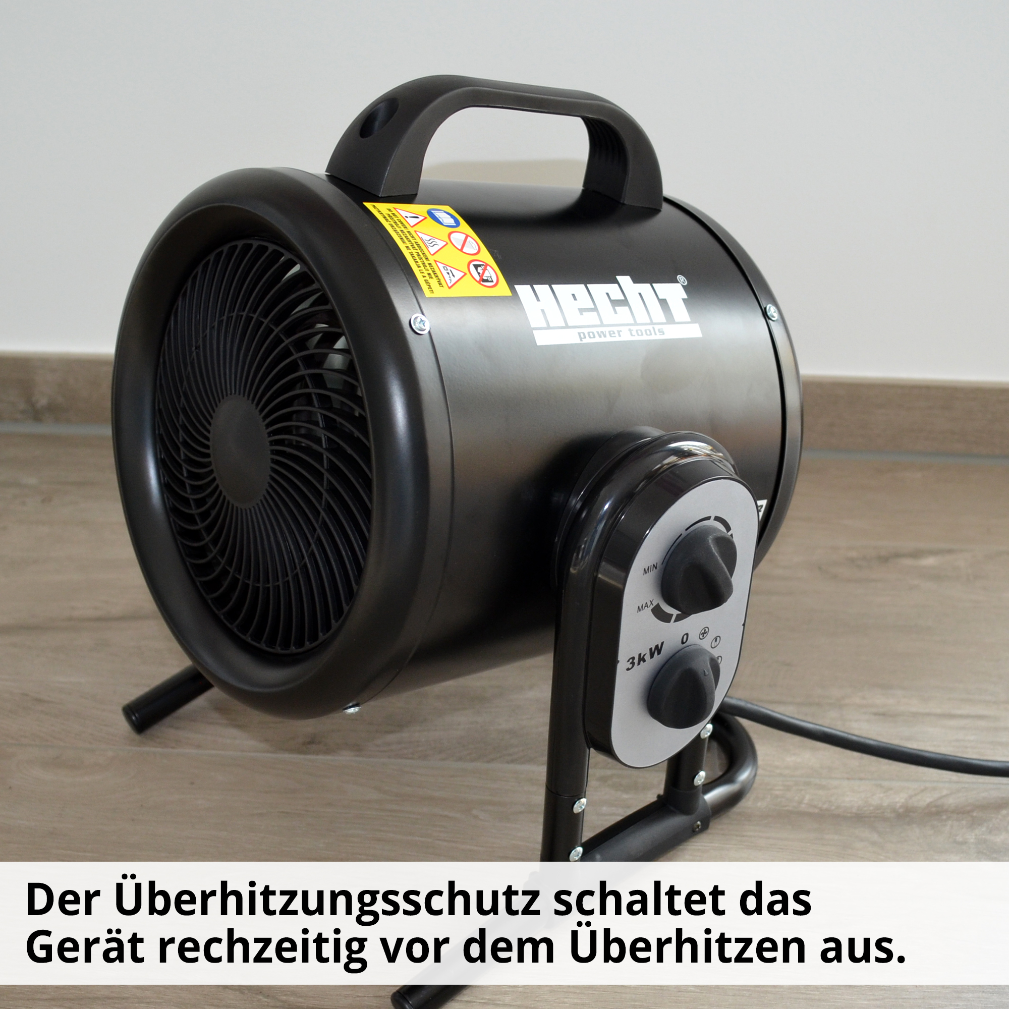 Heizlüfter; Mit Überhitzungsschutz