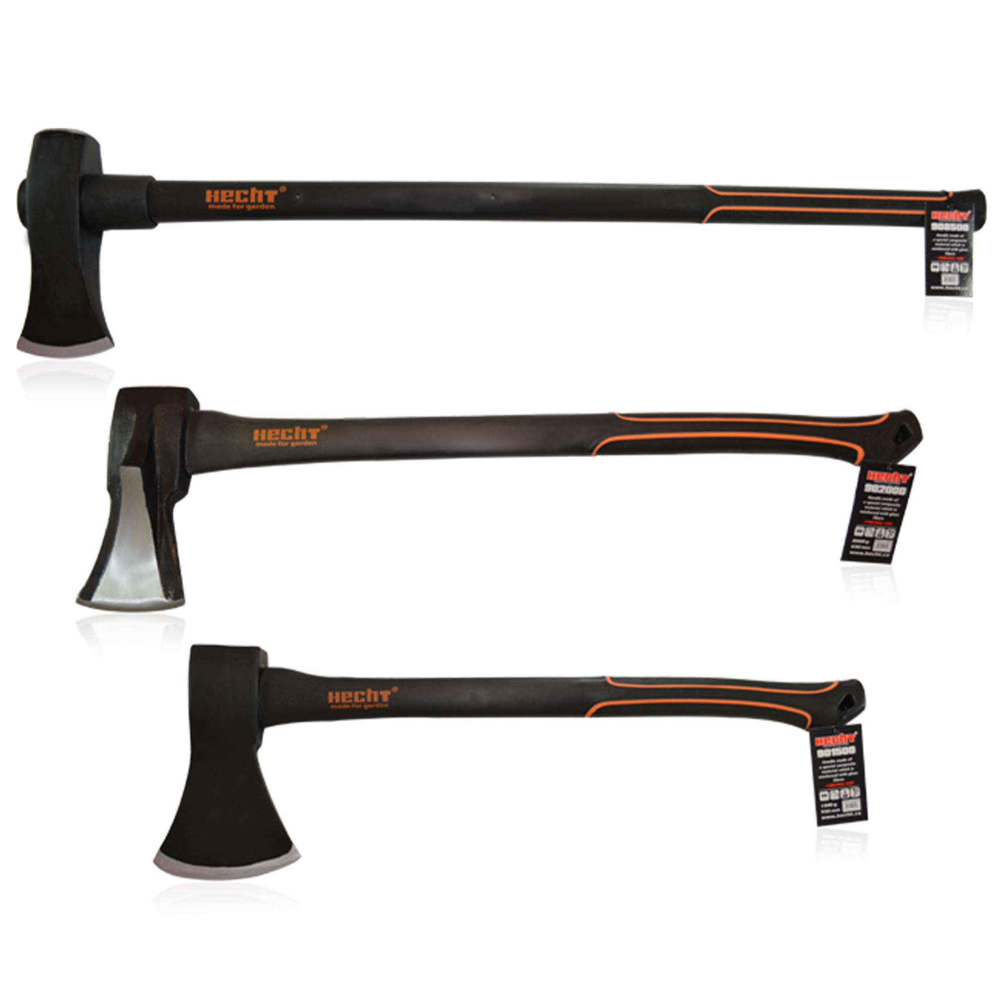 HECHT 3er Axt Set Nr. 4 Axt für jeden Bereich