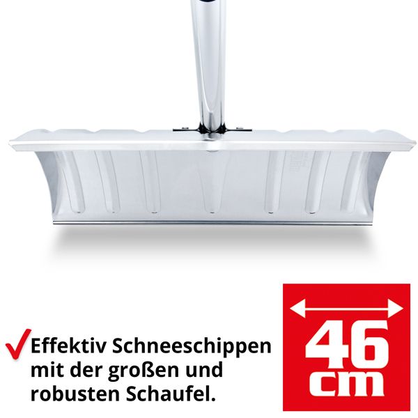 HECHT Schneeschaufel »465 AL« Schneeschaufel mit großer robuster Schaufel