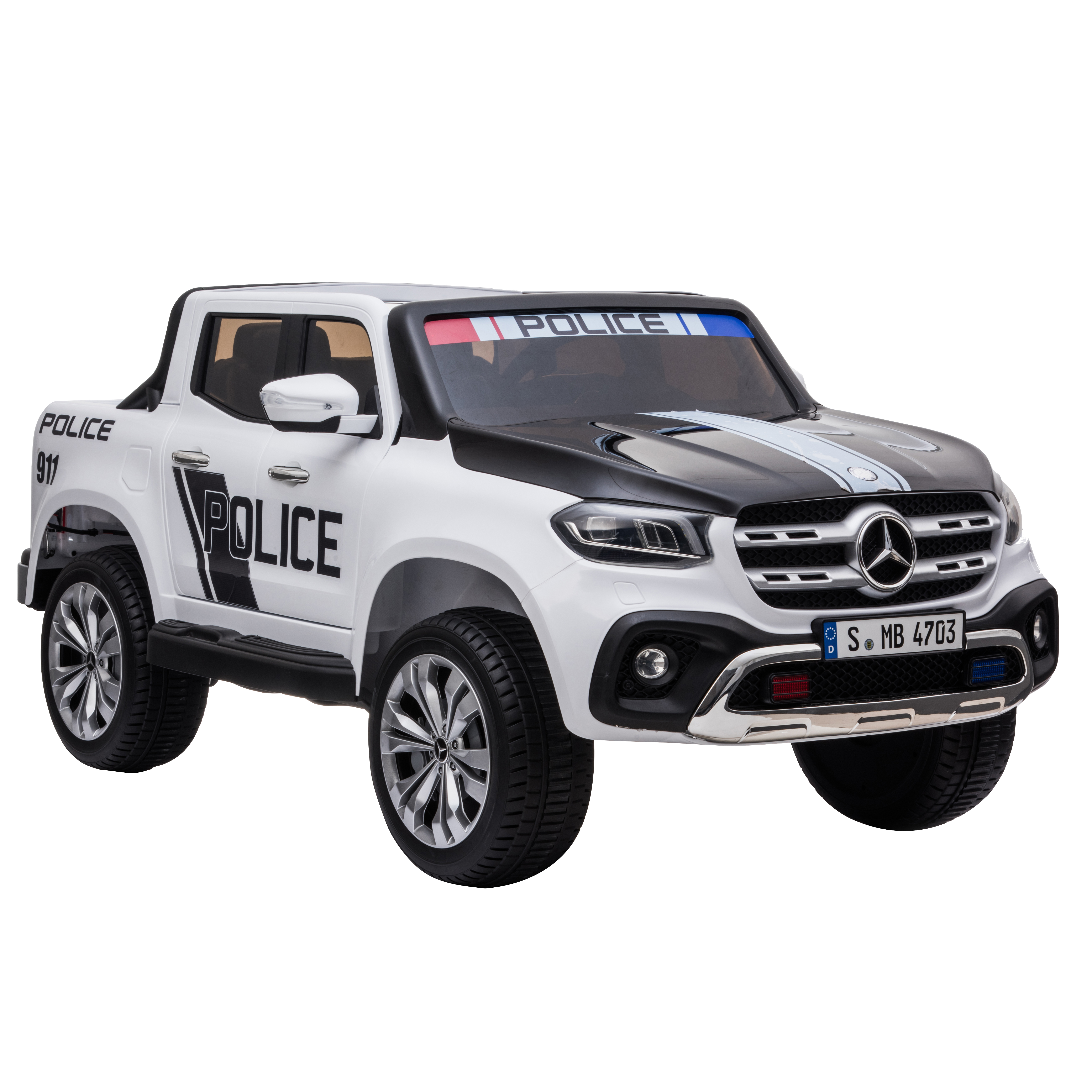MERCEDES XMX 606 POLICE - Akku Kinderfahrzeug