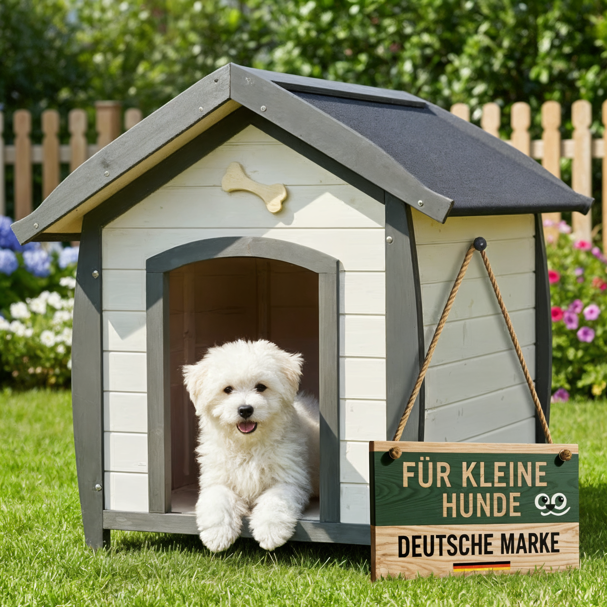 Hundehütte Bella M für kleine Hunde