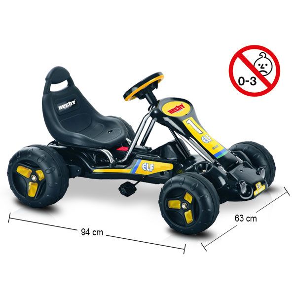 Go-Kart; 94 x 63 Zentimeter, nicht für Kinder unter 3 Jahren geeignet