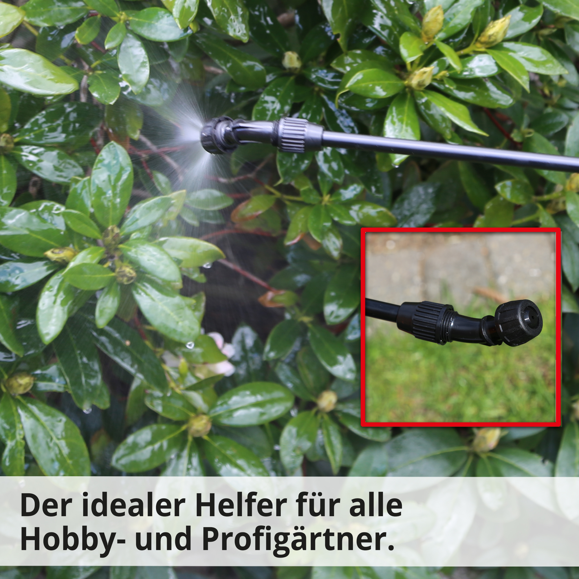 Akku Rückenspritze; Der ideale Helfer für alle Hobby- und Profigärtner