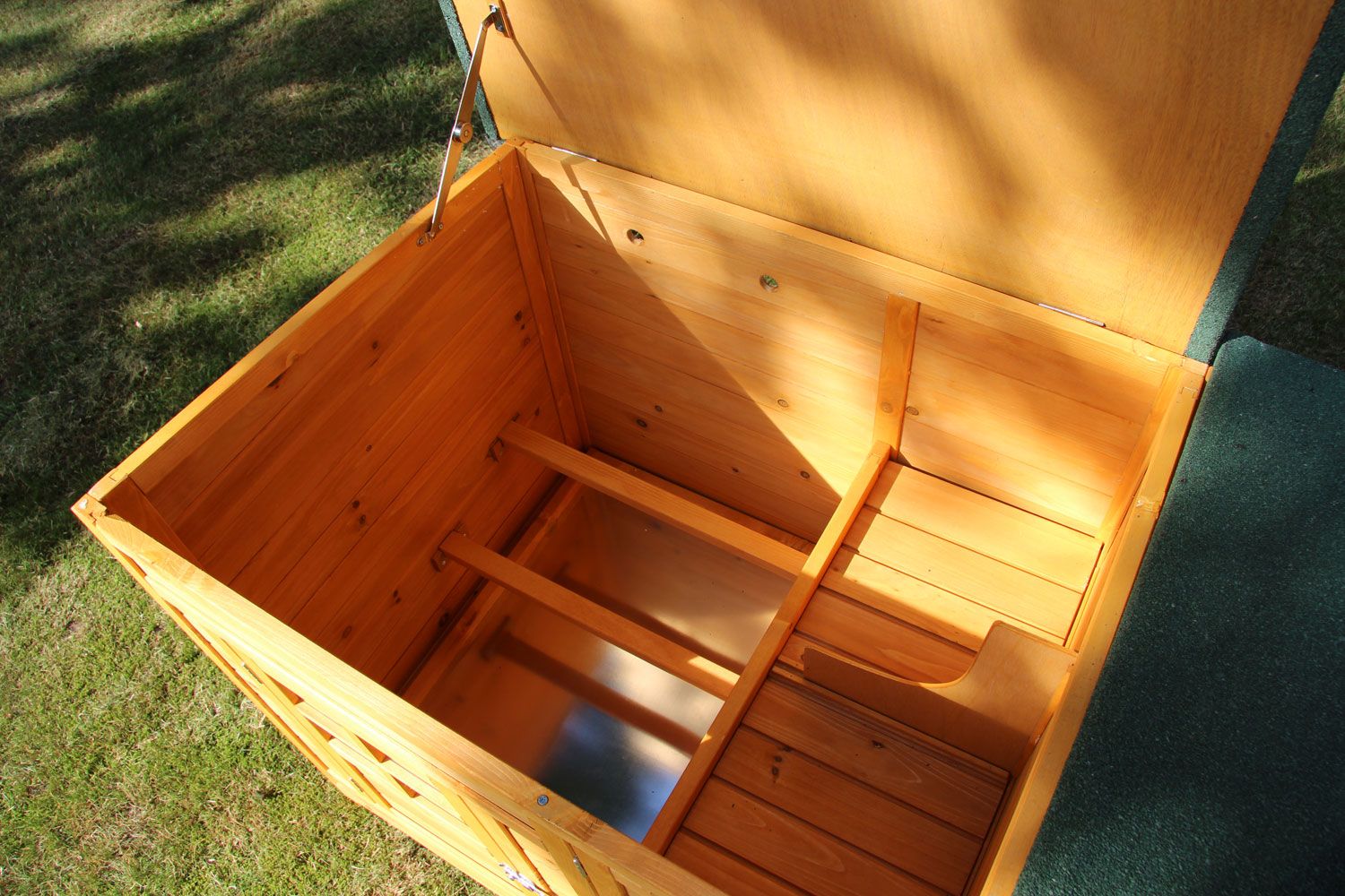 Hühnerstall Hühnervoliere Flexi offenes Dach