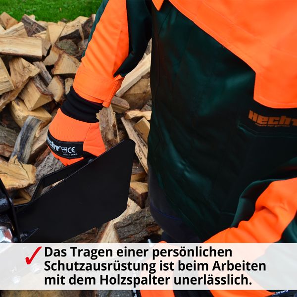 HECHT Benzin Holzspalter »6422« Benzin Holzspalter erfordert Tragen einer Schutzaurüstung