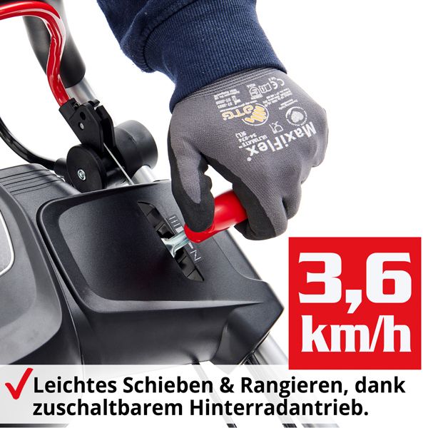 HECHT Benzin-Rasenmäher »548 SWE« Benzin-Rasenmäher mit zuschaltbarem Hinterradantrieb 