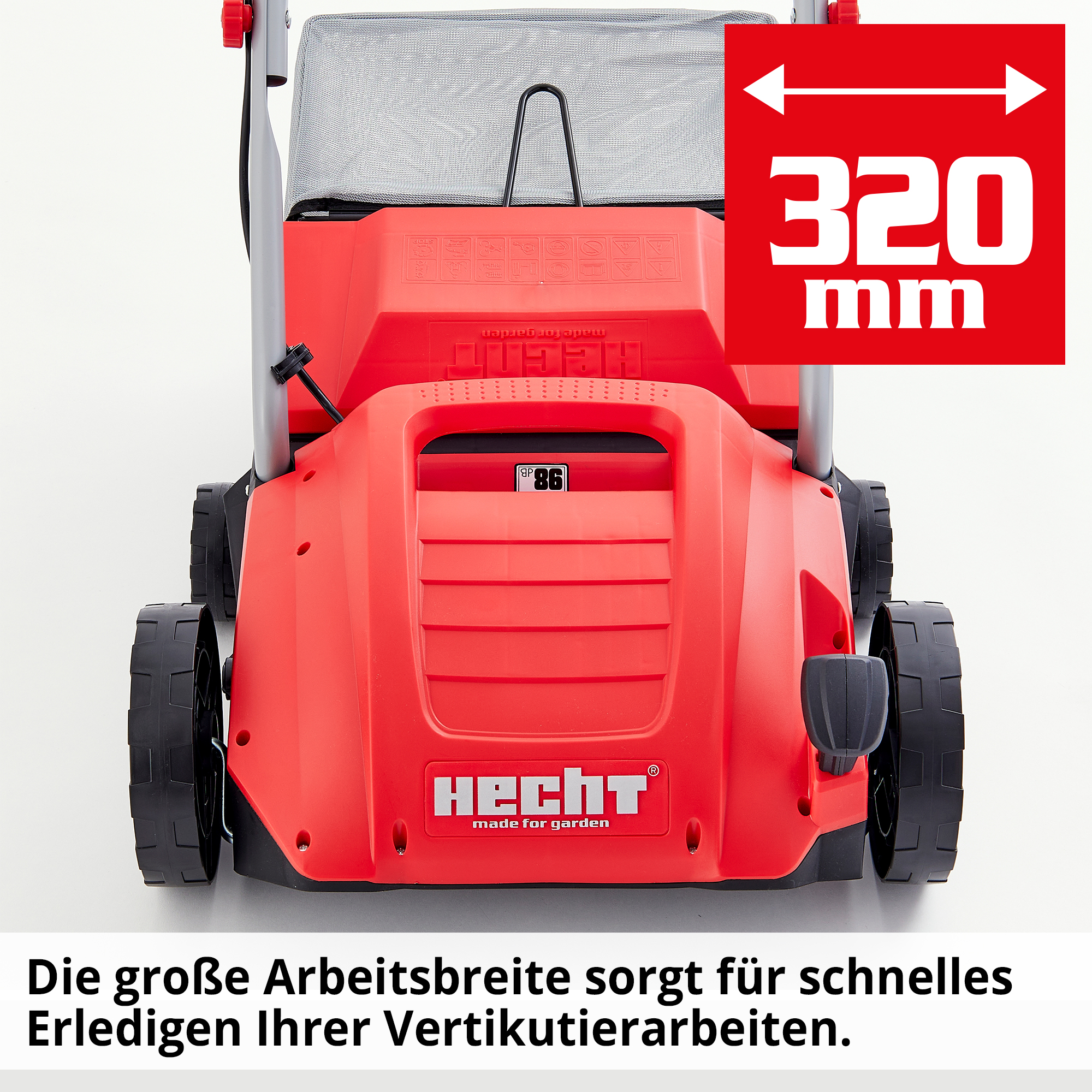 Vertikutierer; 320 Millimeter Arbeitsbreite