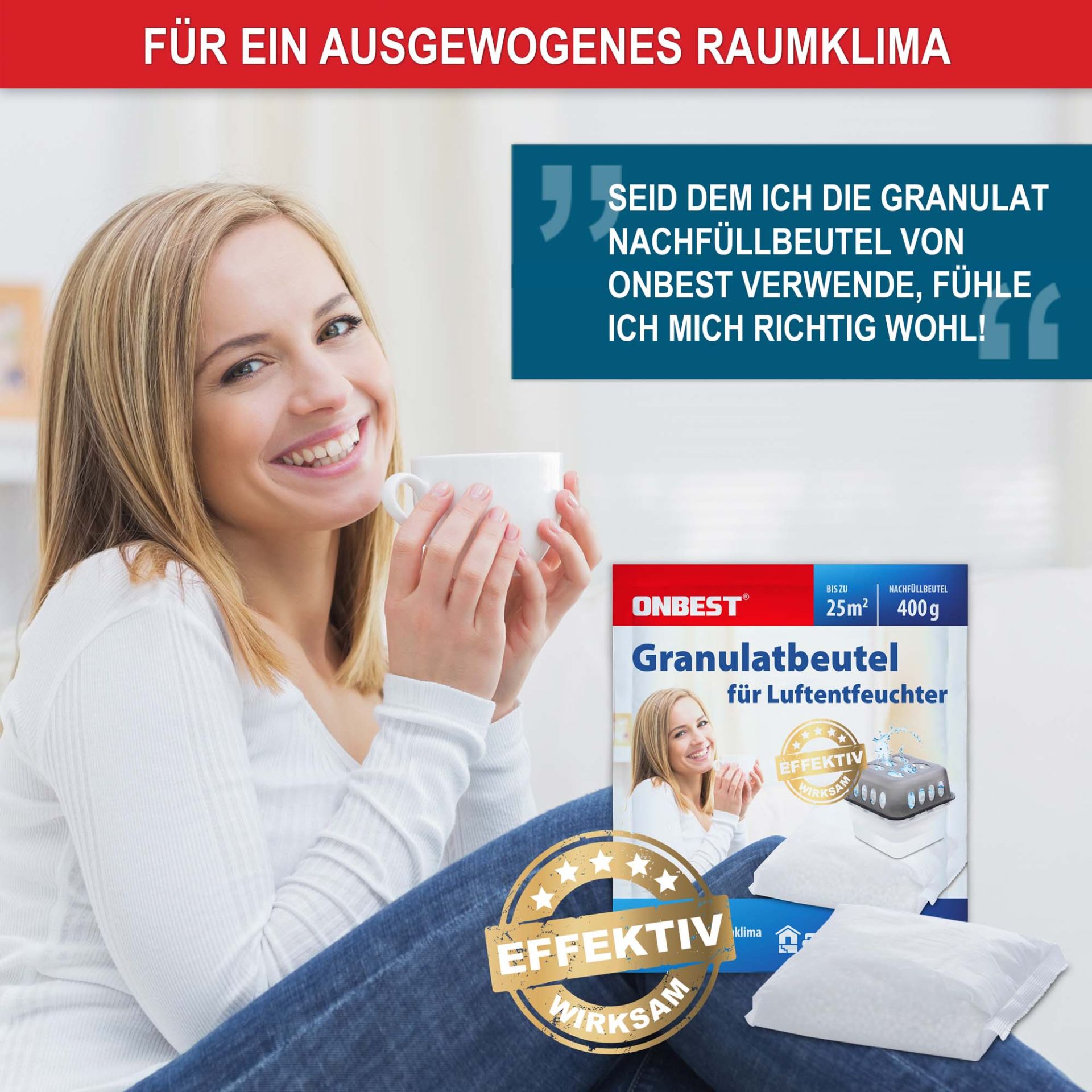Luftentfeuchter Nachfüllbeutel - Effektiv Wirksam, Für ein ausgewogenes Raumklima