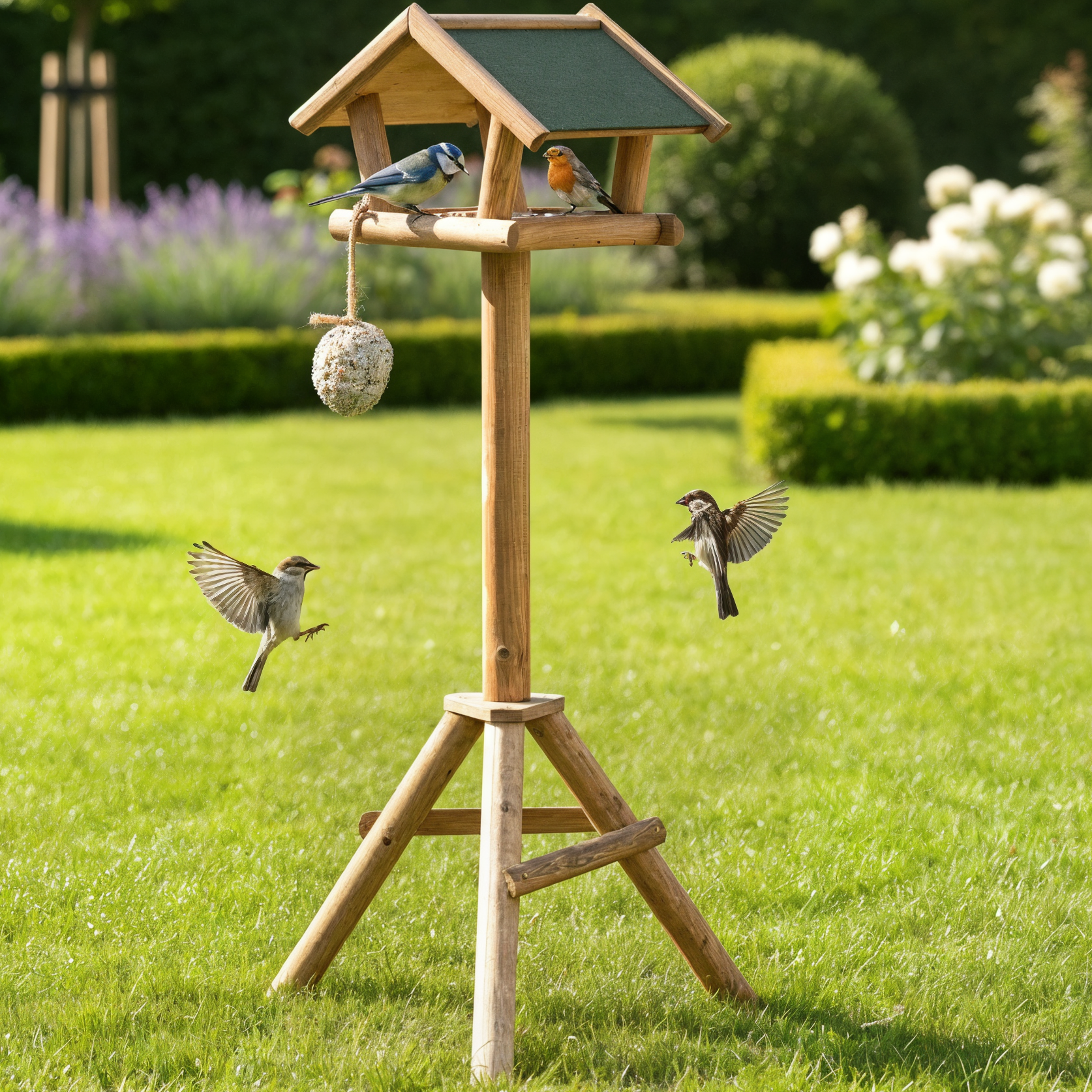 Vogelhaus mit Ständer Bird House