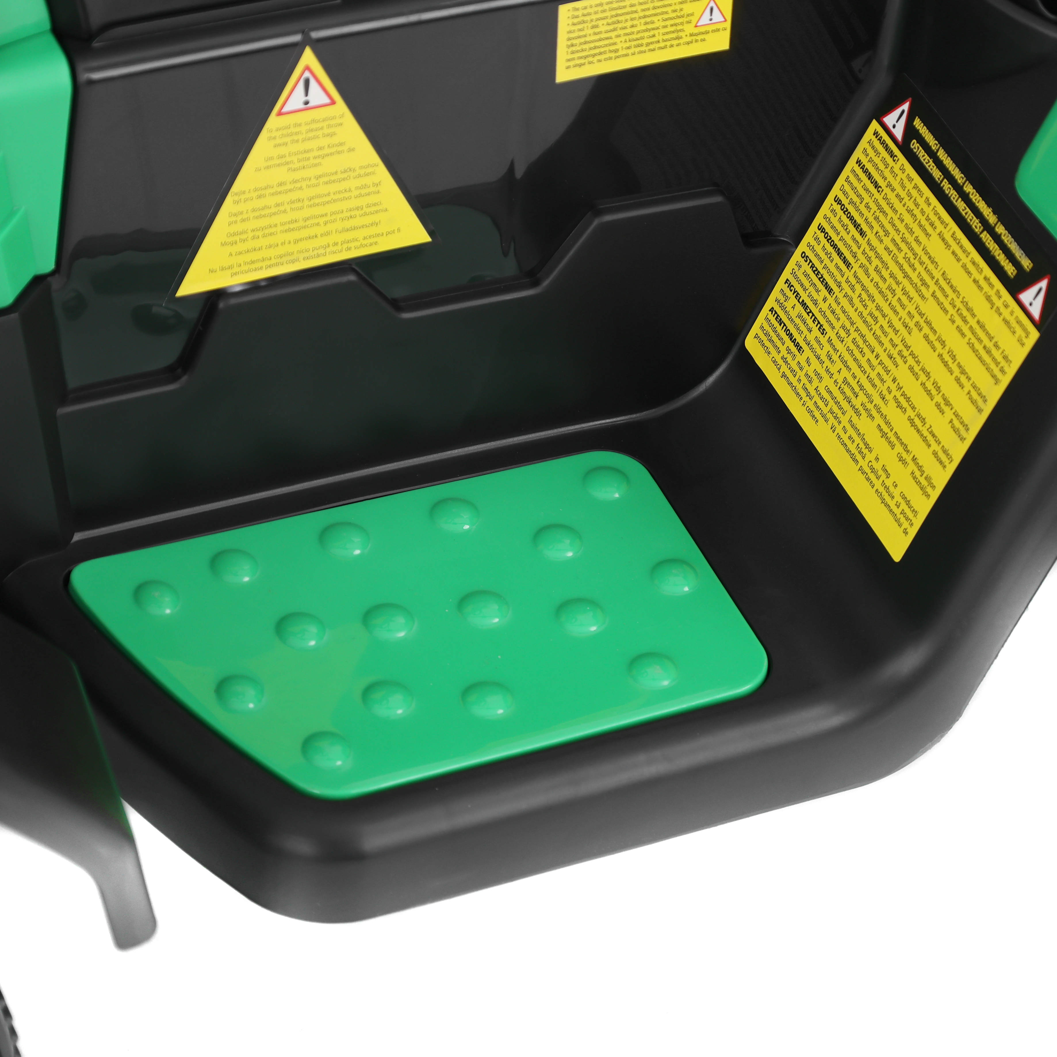 HECHT Elektro Kindertraktor 50825 GREEN mit Anhänger für kleine Transporte