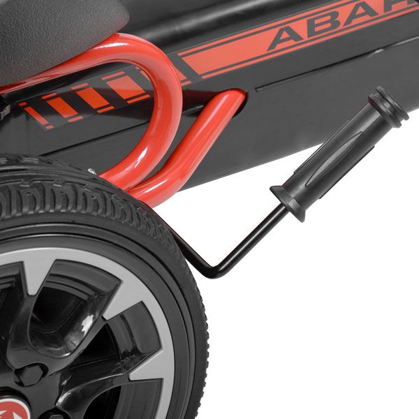 ABARTH Tretkart Black Tretkart mit Handbremse