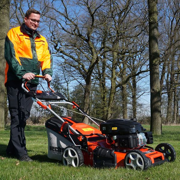 Hecht Benzin-Rasenmäher 551 SXE mit 51 cm Schnittbreite und E-Start