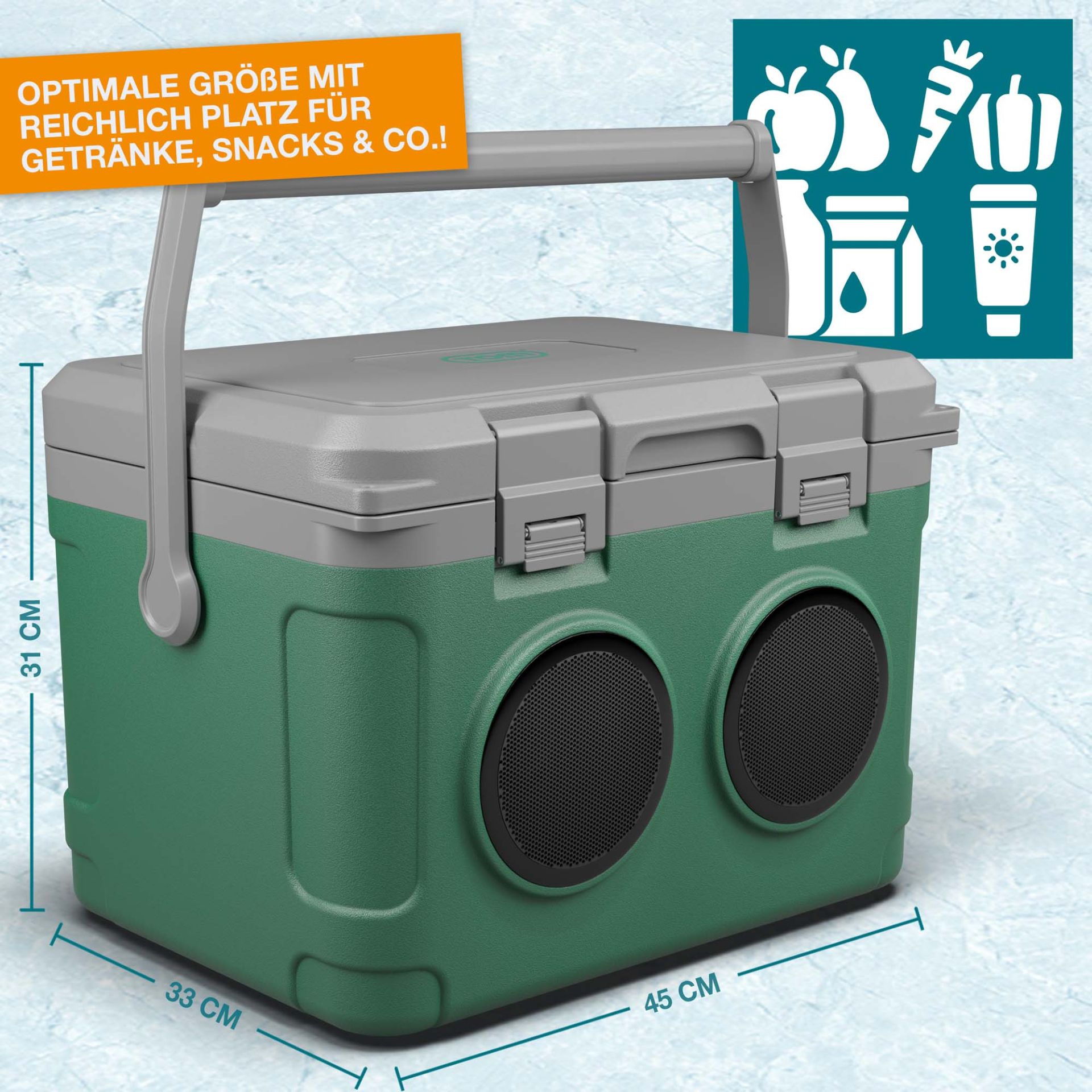 TOM Musikkühlbox CB-210; 33 x 45 x 31 Zentimeter