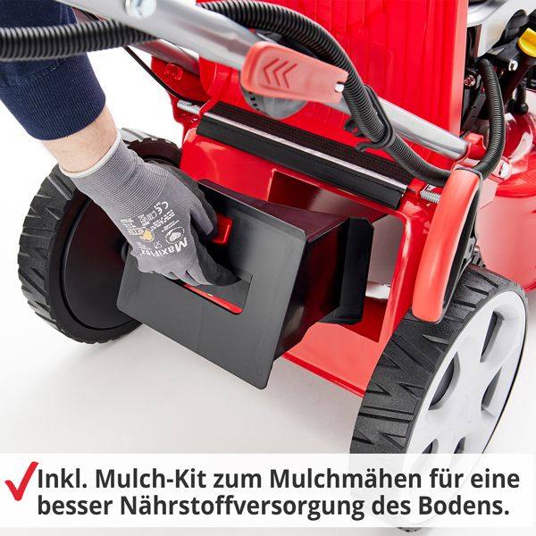 HECHT Benzin-Rasenmäher »548 SWE« Benzin-Rasenmäher inklusive Mulch-Kit