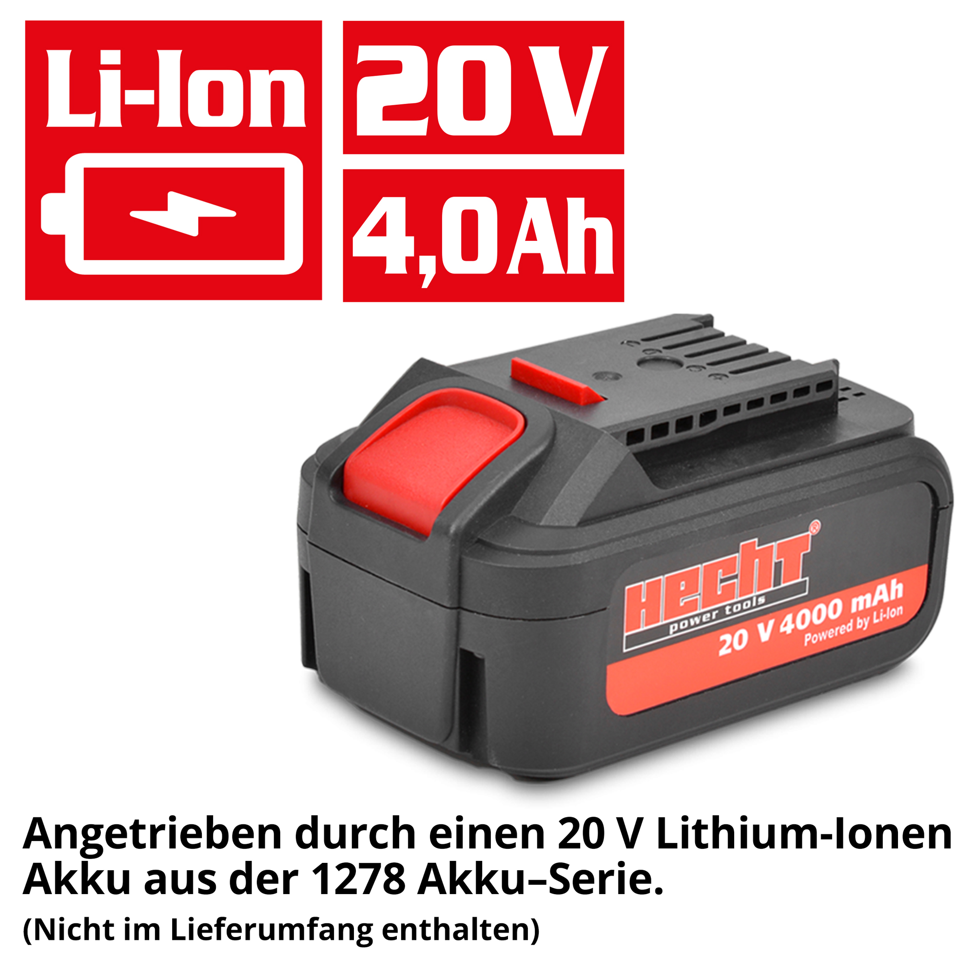 Akku Winkelschleifer; Für die Akku-Serie 1278 (Akku und Ladegerät sind nicht im Lieferumfang)