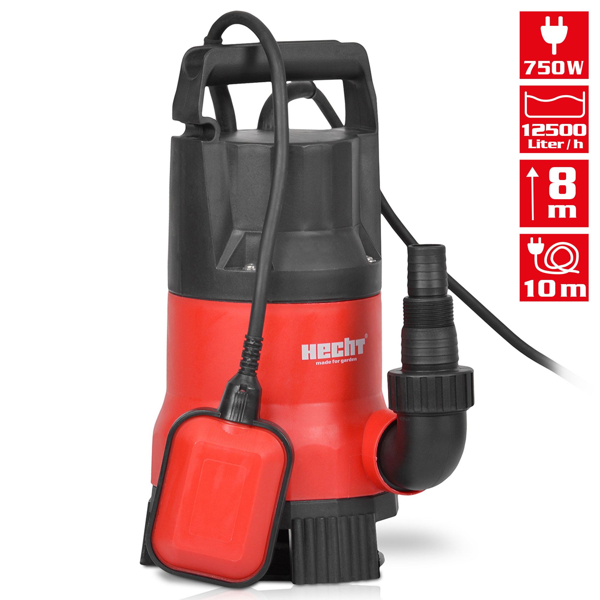 Tauchpumpe; Praktischer Tragegriff für einfachen Transport Tauchpumpe; Praktischer Tragegriff für einfachen Transport