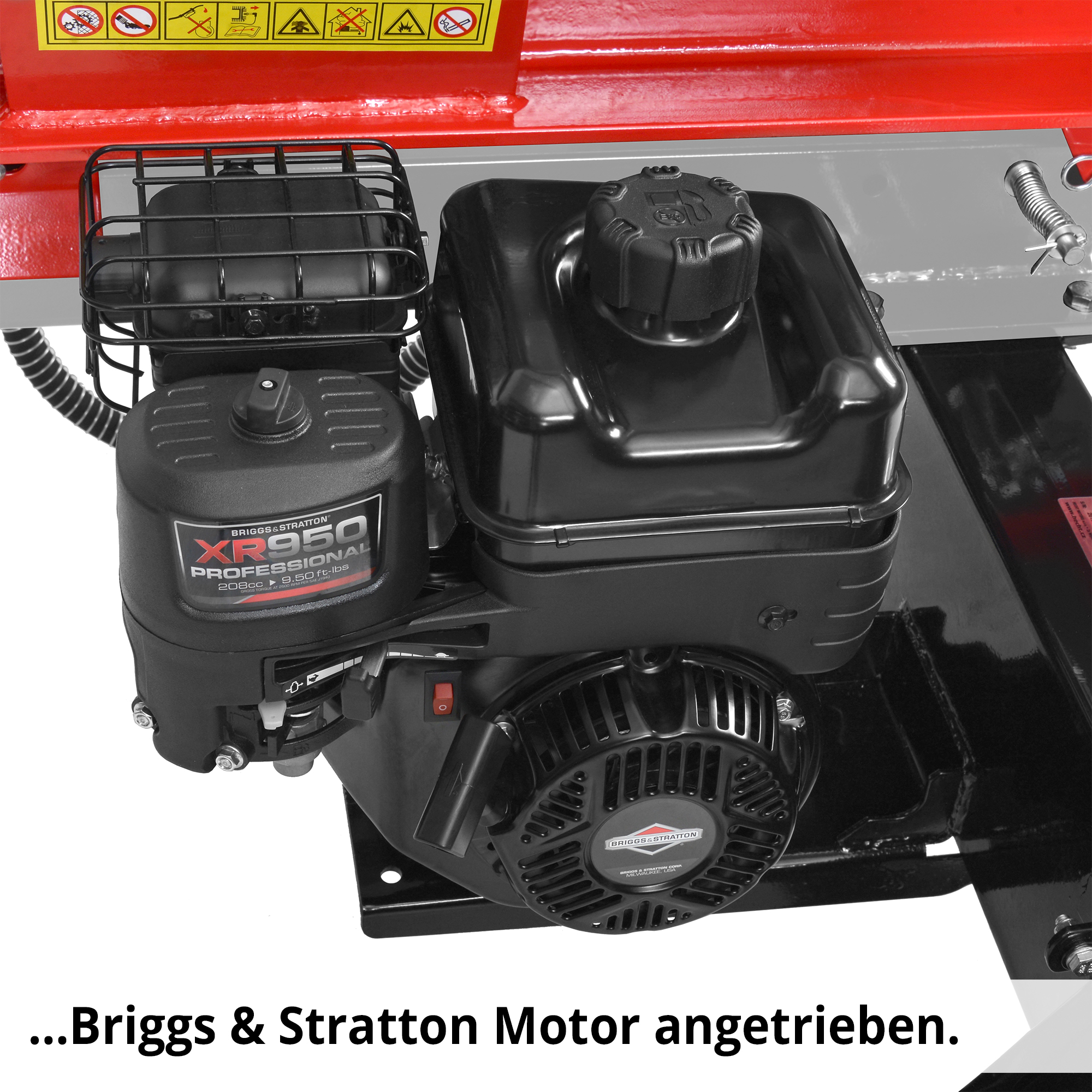 HECHT Benzin Holzspalter »6422« Benzin Holzspalter mit hochqualitativem Motor