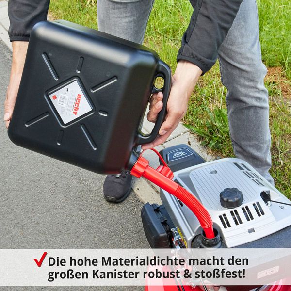 HECHT Benzinkanister »20 Liter« Benzinkanister aus robustem und stoßfestem Material