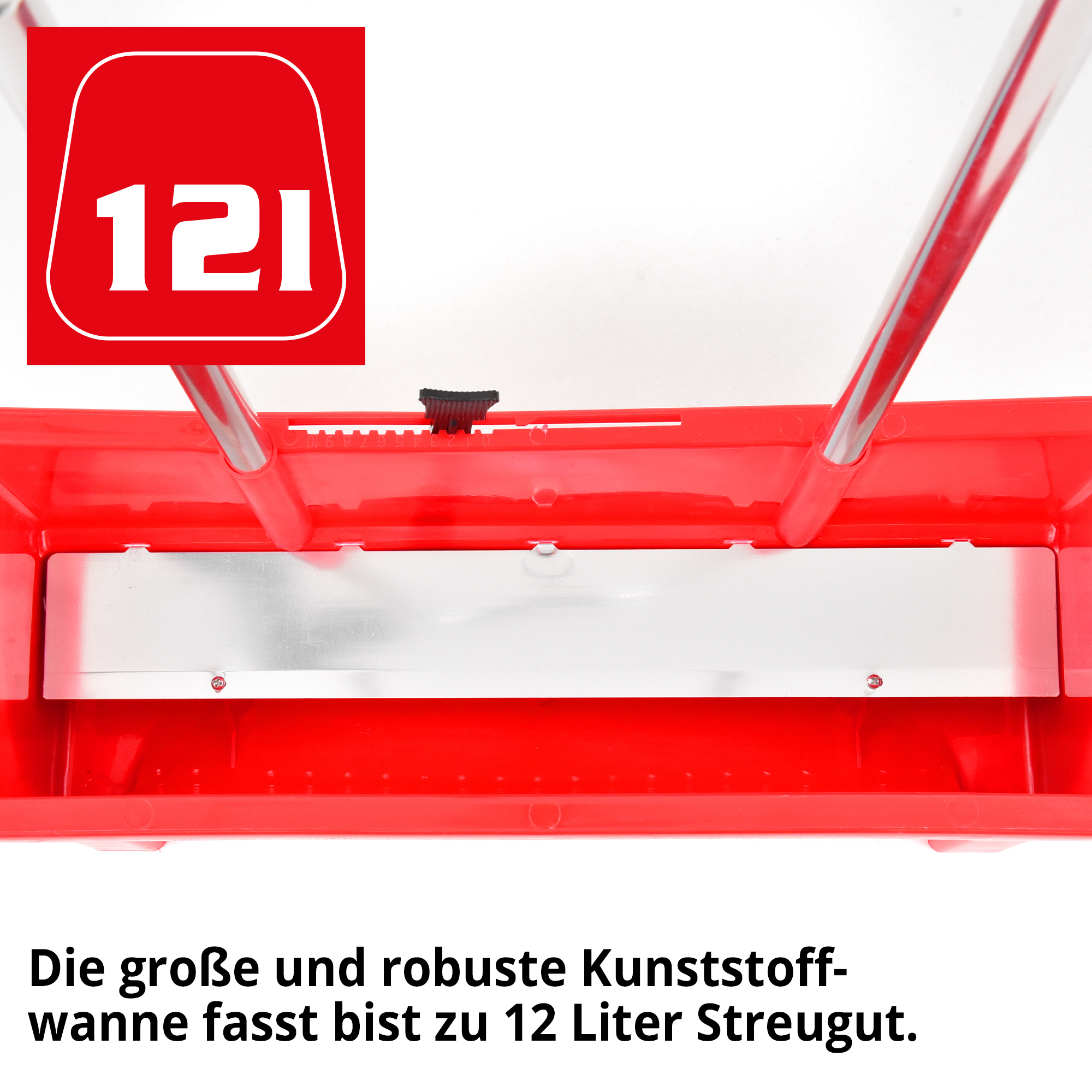 Hecht Streuuwagen 212 mit 12 Liter Volumen 