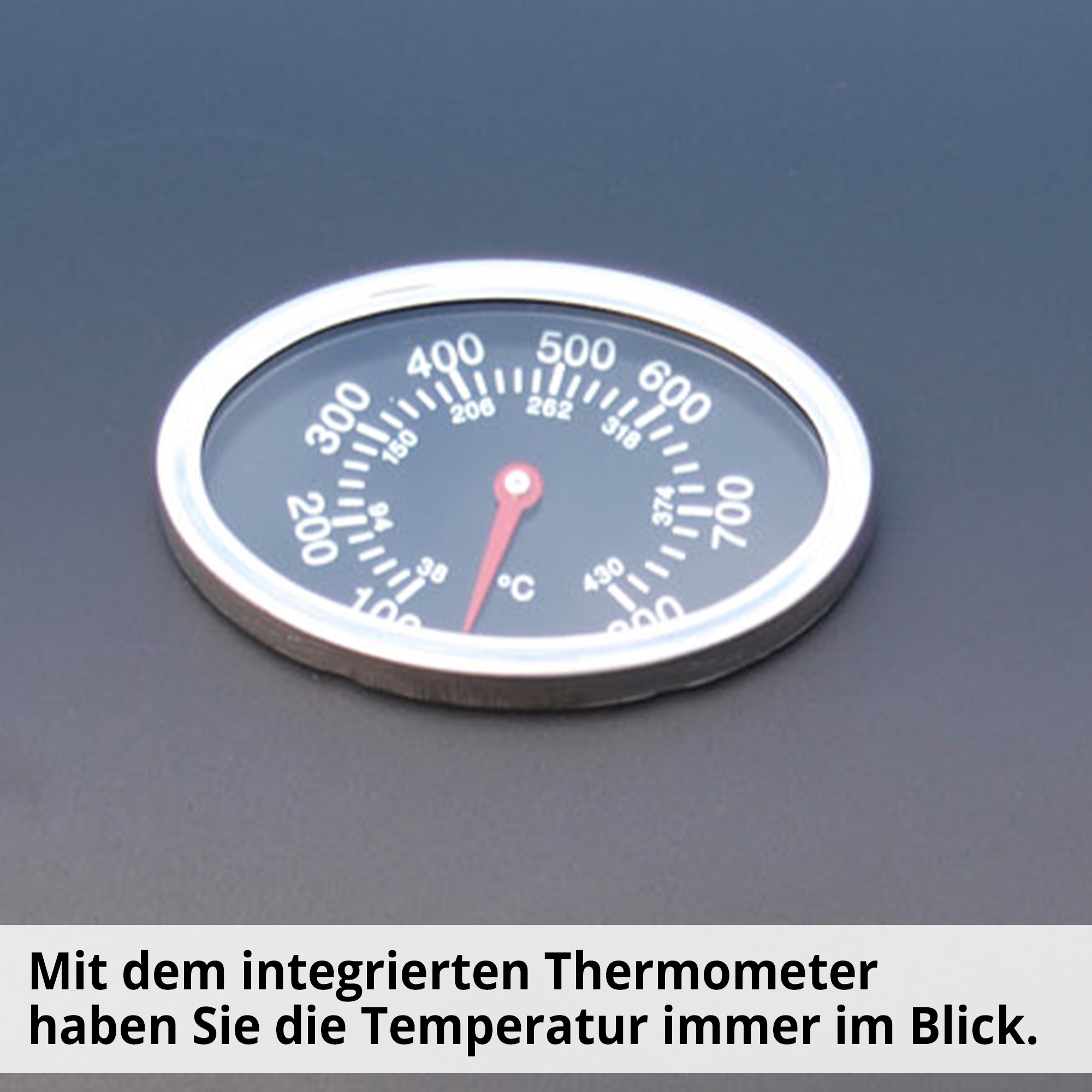 HECHT Luxus Smoker Grill »Sentinel« grill mit integriertem Thermometer 