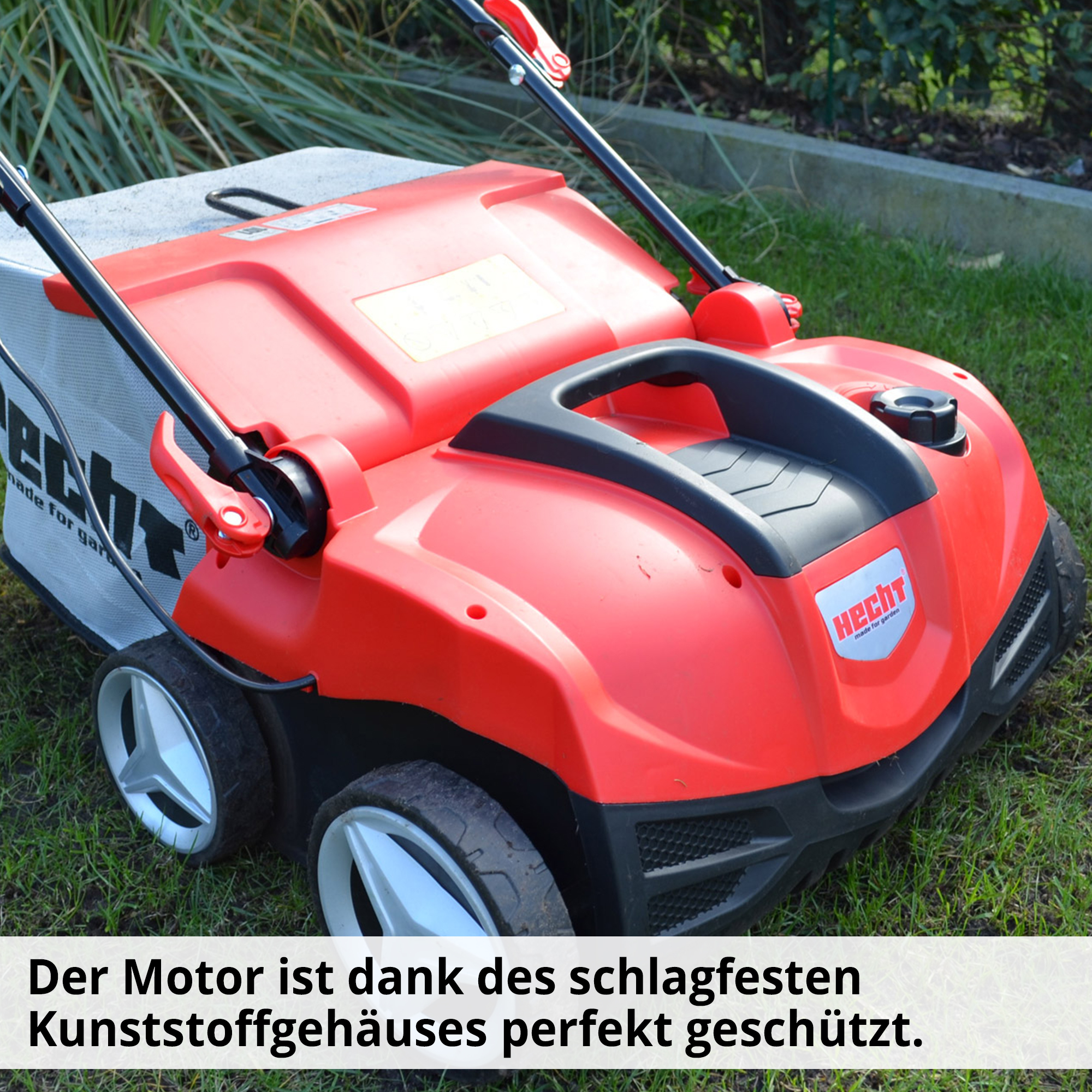 HECHT Elektro Vertikutierer »1999« Elektro Vertikutierer mit robustem Kunststoffgehäuse