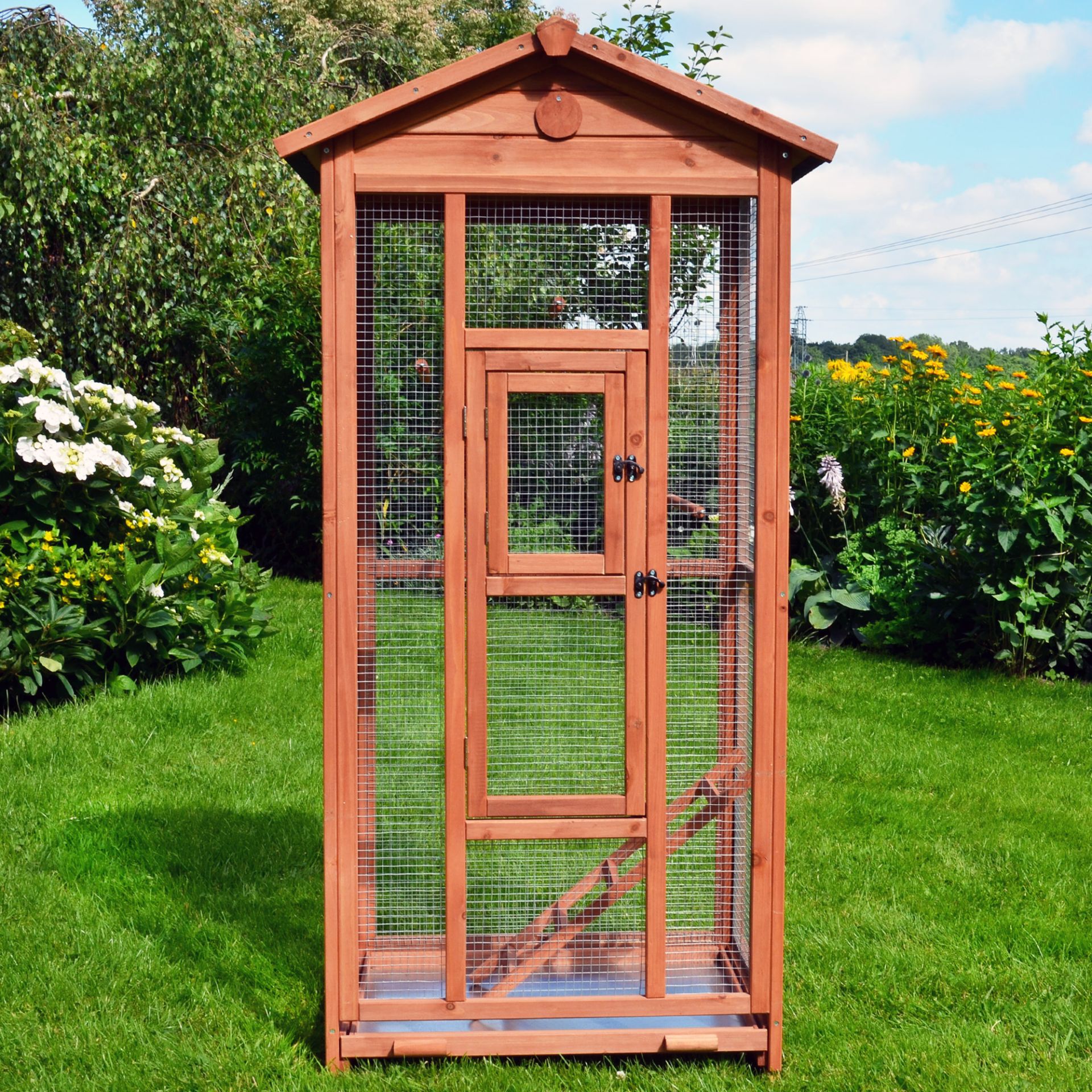zooprinz Vogelvoliere Modell L Großes Vogelgehege zooprinz Vogelvoliere Modell L Großes Vogelgehege