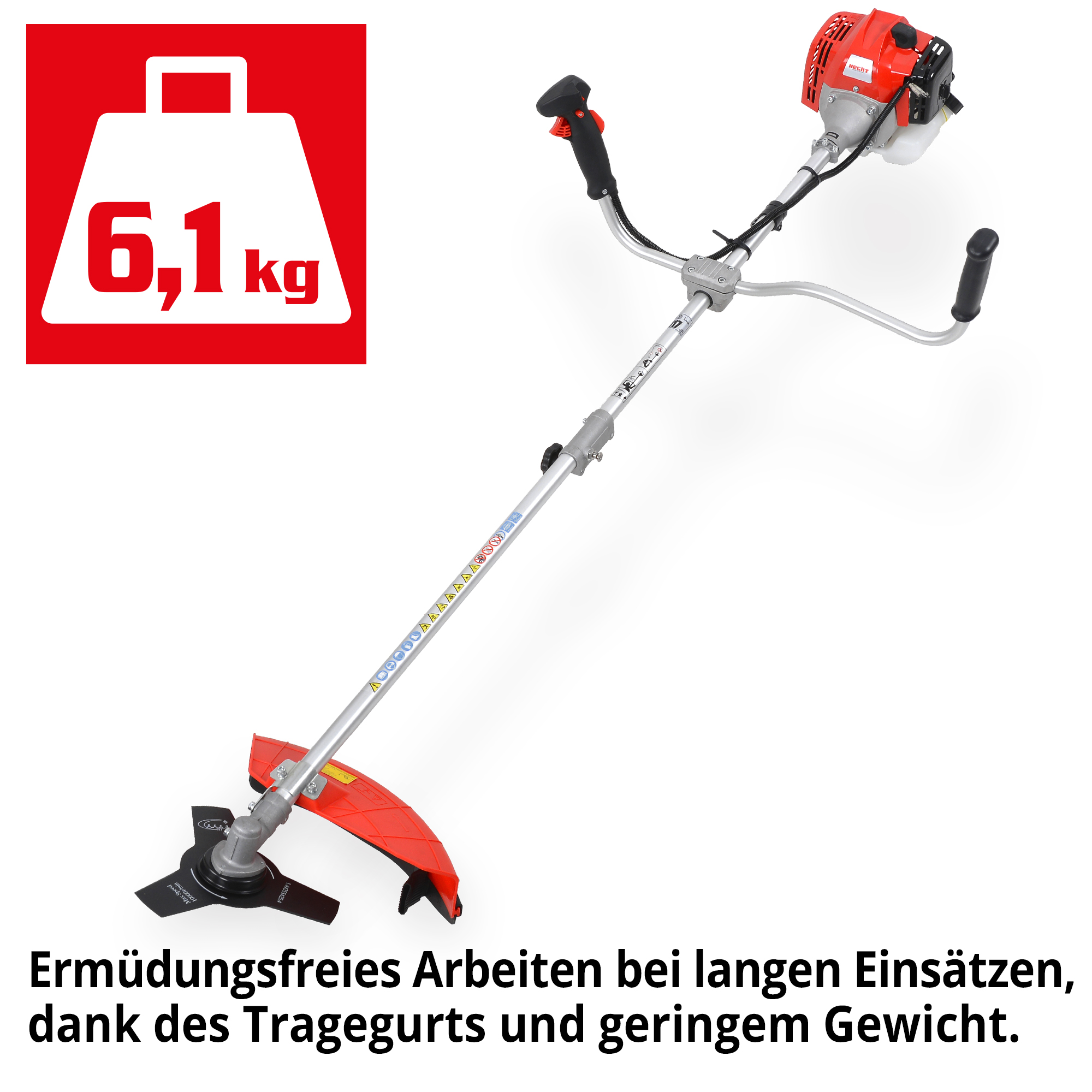 Benzin-Freischneider mit geringem Gewicht ideal für langes arbeiten 