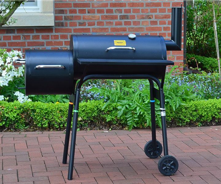 HECHT Luxus Smoker Grill »Sentinel Minor« mit praktischen rädern für Mobilität