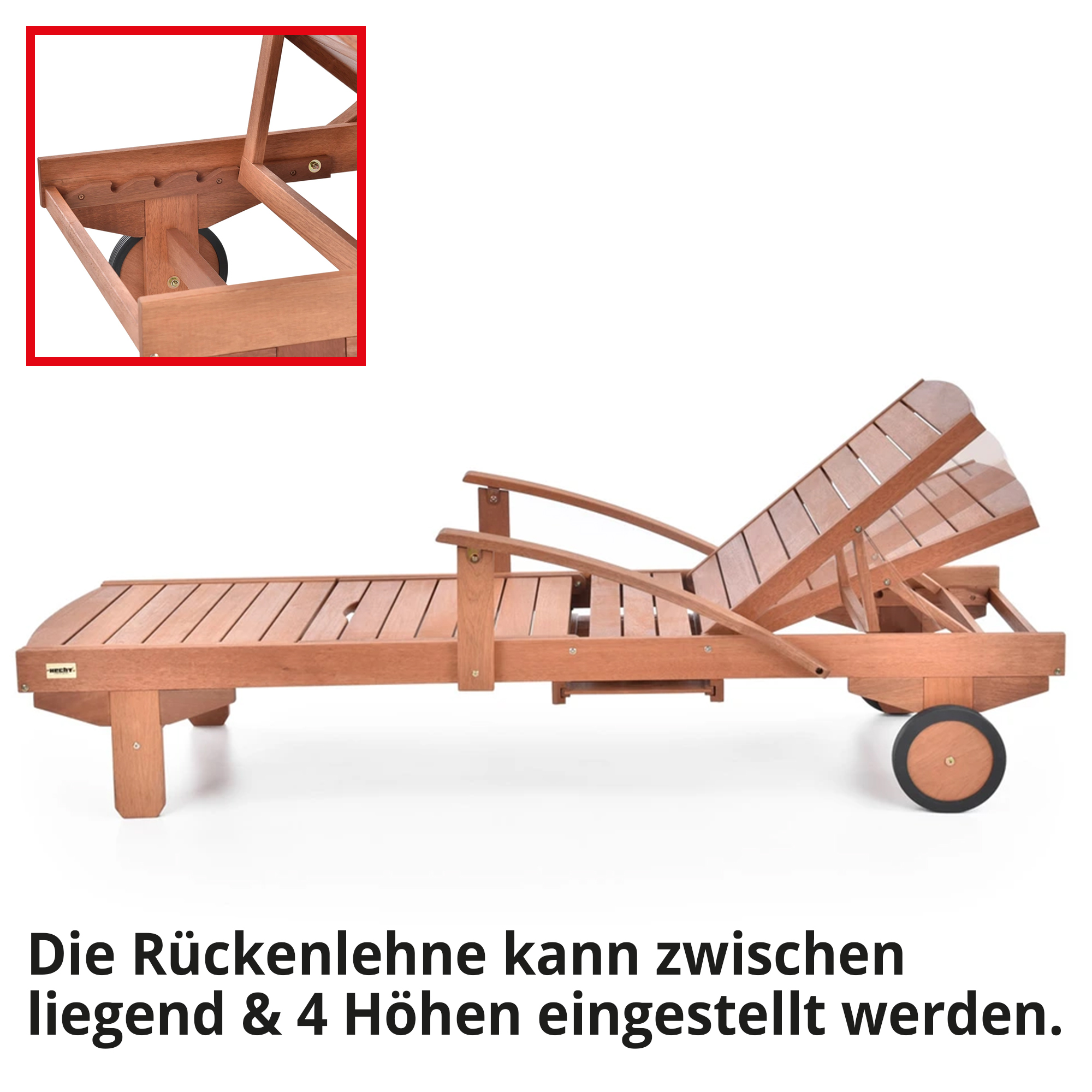 HECHT Gartenliege »Era Lounger« verstellbare Rückenlehne