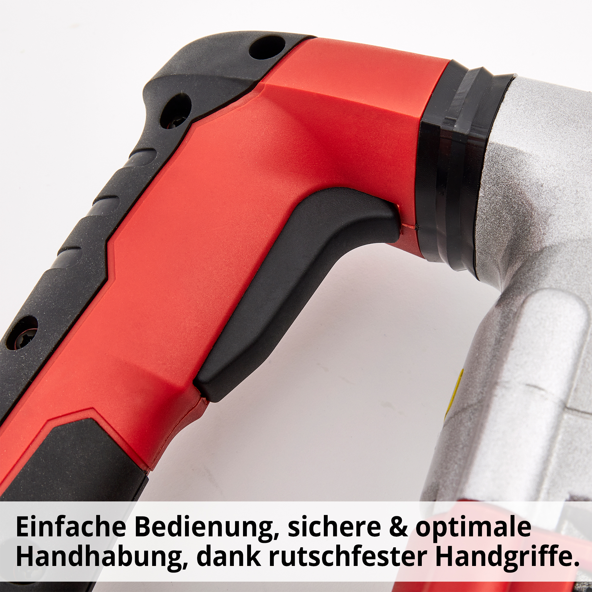 HECHT 1069 Bohrhammer; Einfache Bedienung, sichere & optimale Handhabung, dank rutschfester Handgriffe