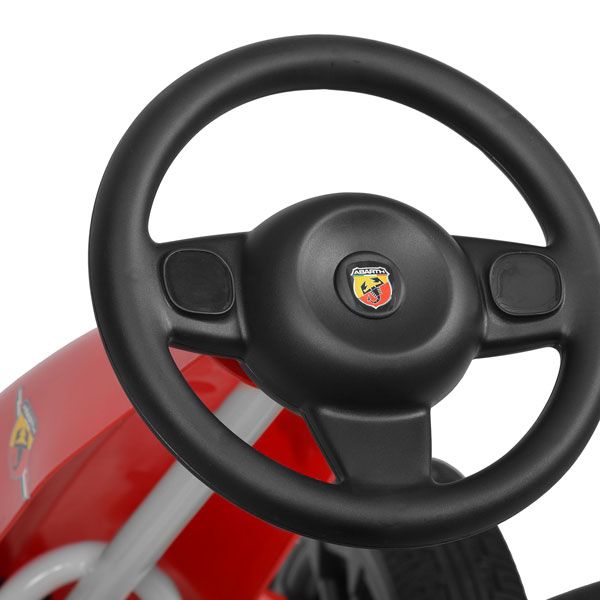 HECHT ABARTH Tretkart Red Tretkart mit ergonoischem Lenkrad