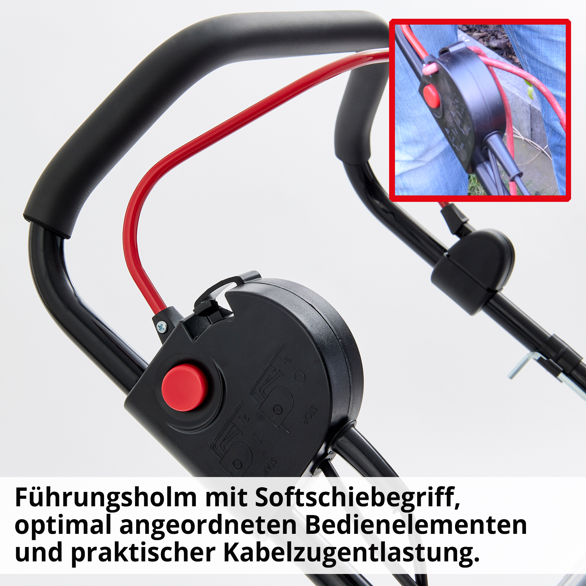 HECHT Elektro Vertikutierer »1999« Elektro Vertikutierer mit Führungsholm und handlichen Bedienelementen