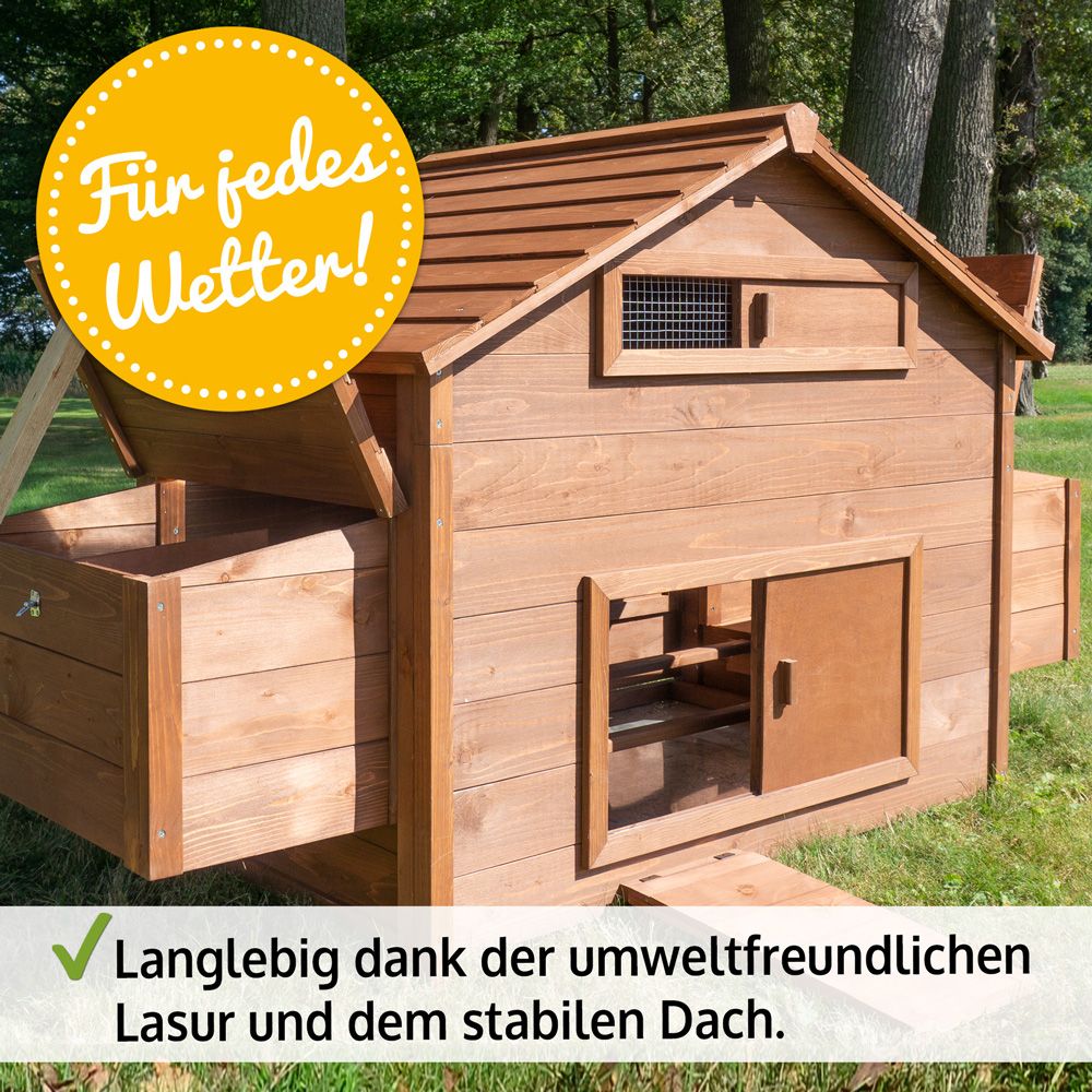 Hühnervoliere Happyfarm; Wetterbeständig