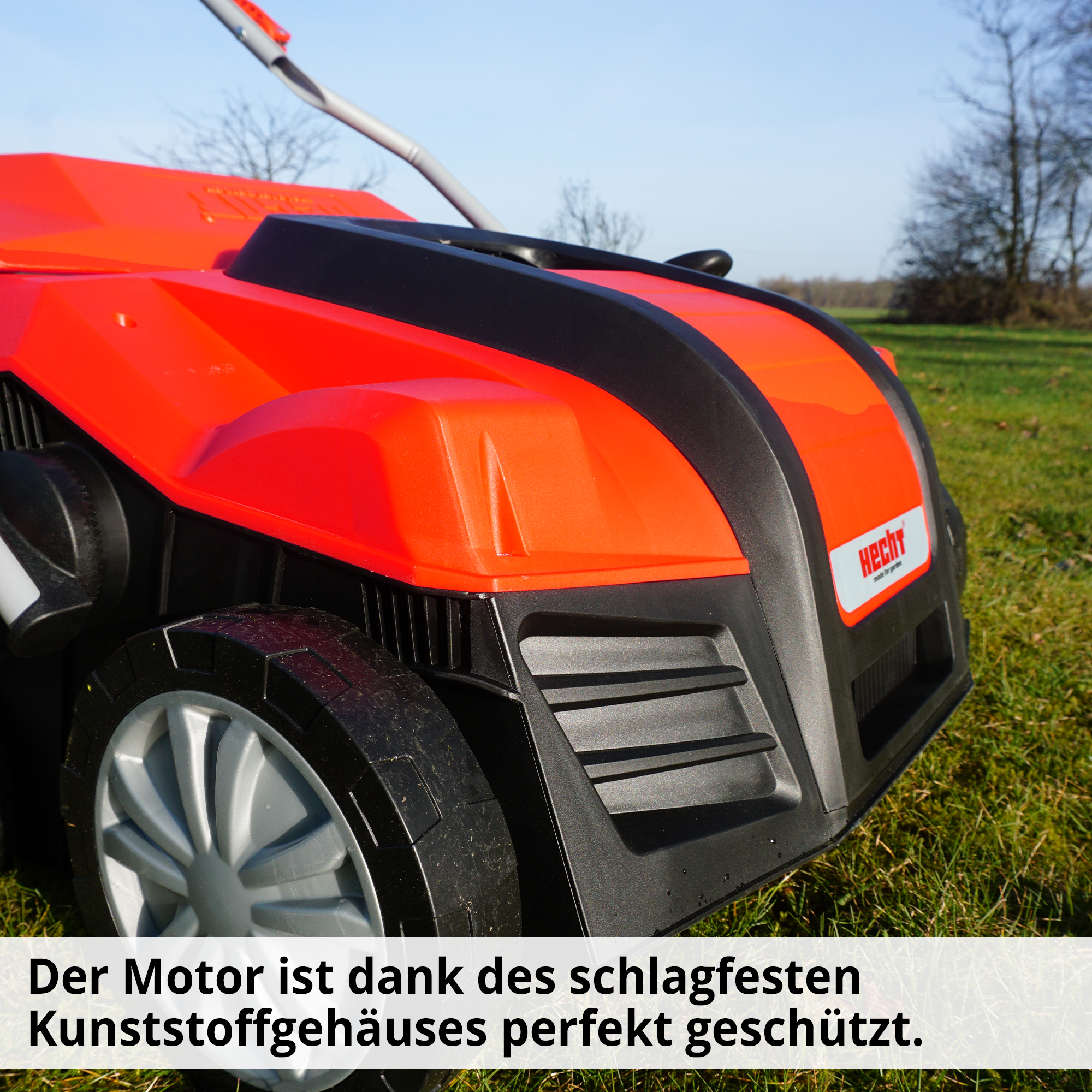 HECHT Elektro Vertikutierer »1848« Vertikutierer mit stabilem Kunststoffgehäuse